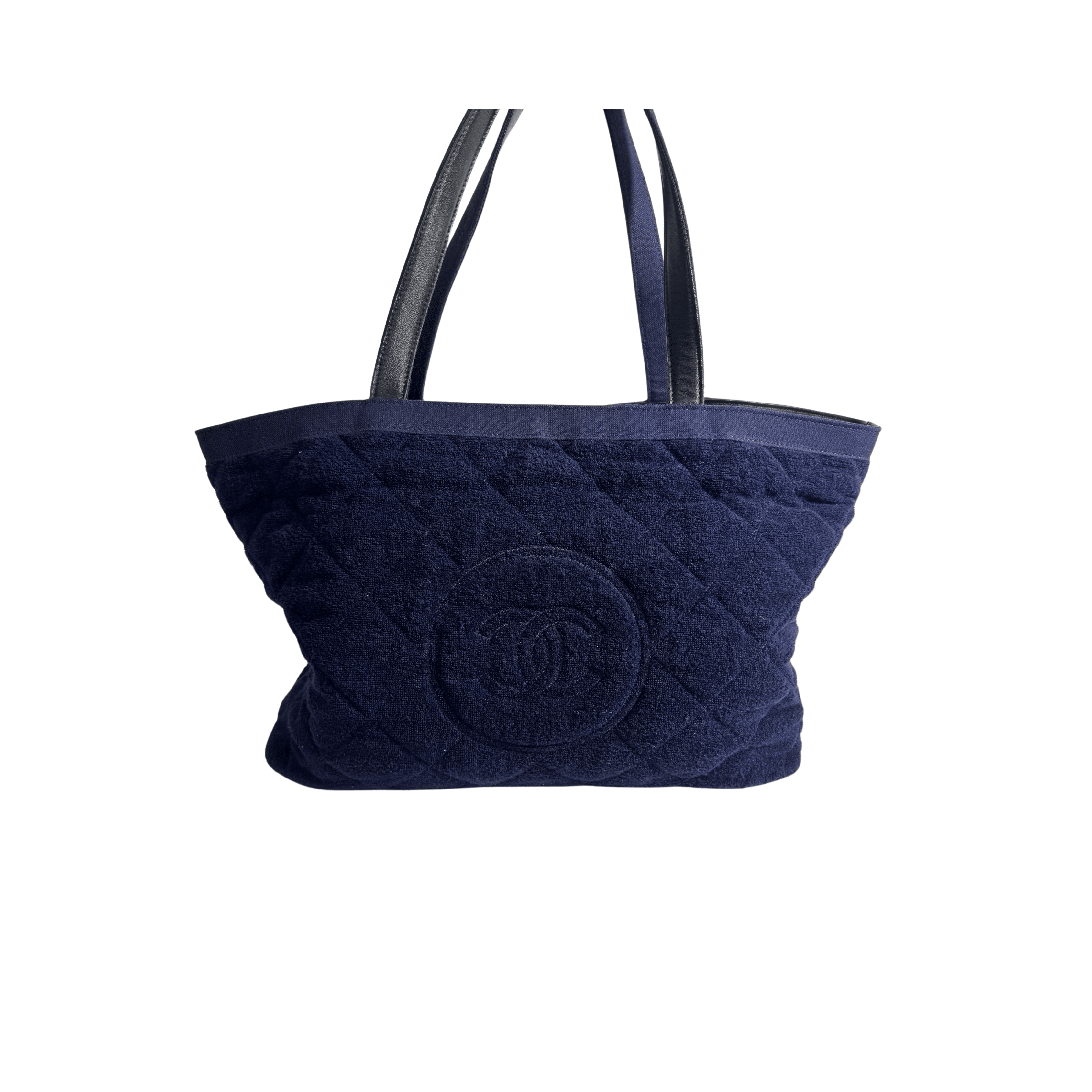 Chanel Timeless Pool – Édition Limitée | Sac Cabas en Éponge Bleu Marine - La Belle Boutique