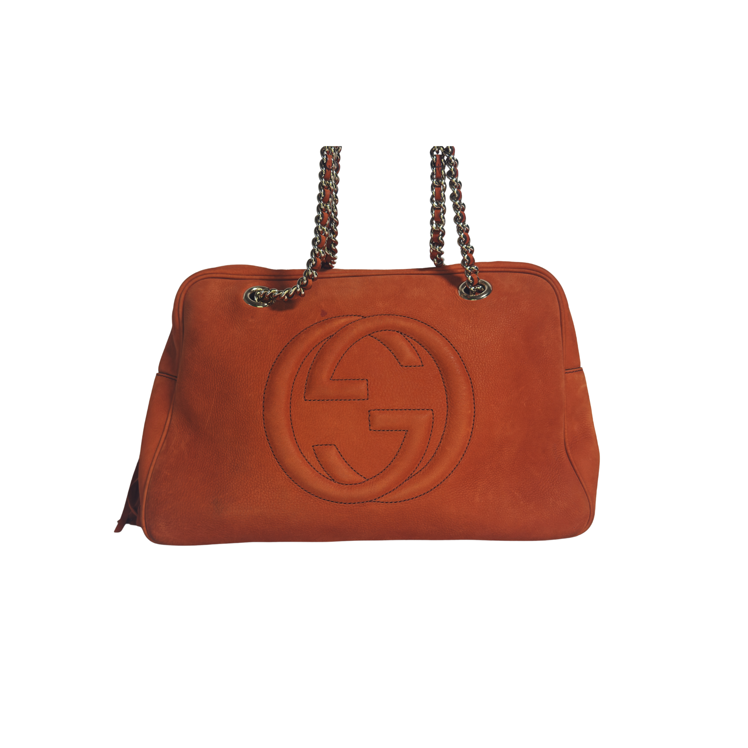 Gucci Soho – Cuir orange