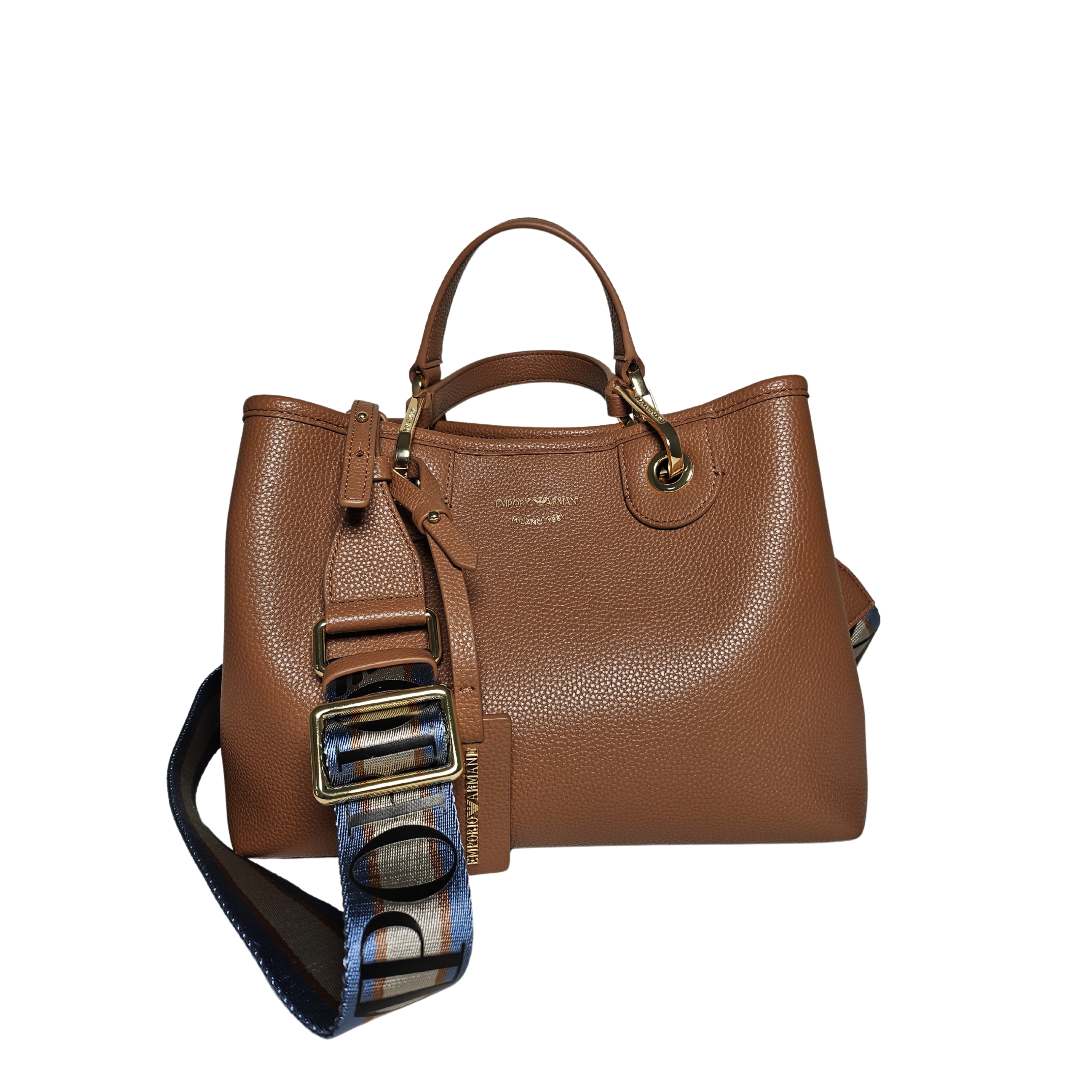 Sac Emporio Armani en Cuir Grainé