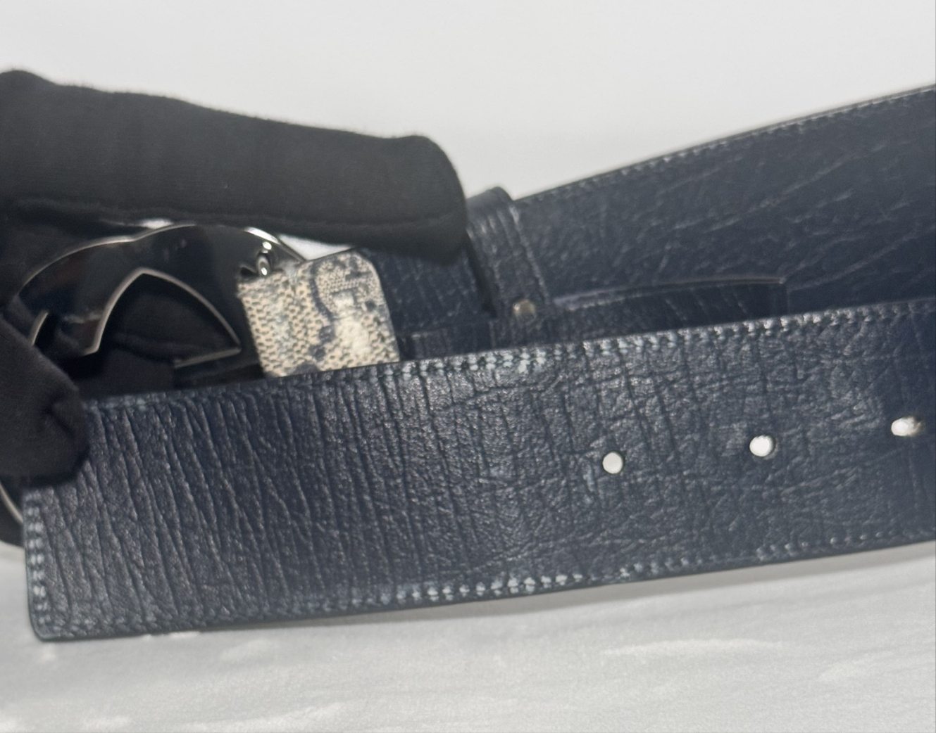 Ceinture Gucci GG Canvas Beige