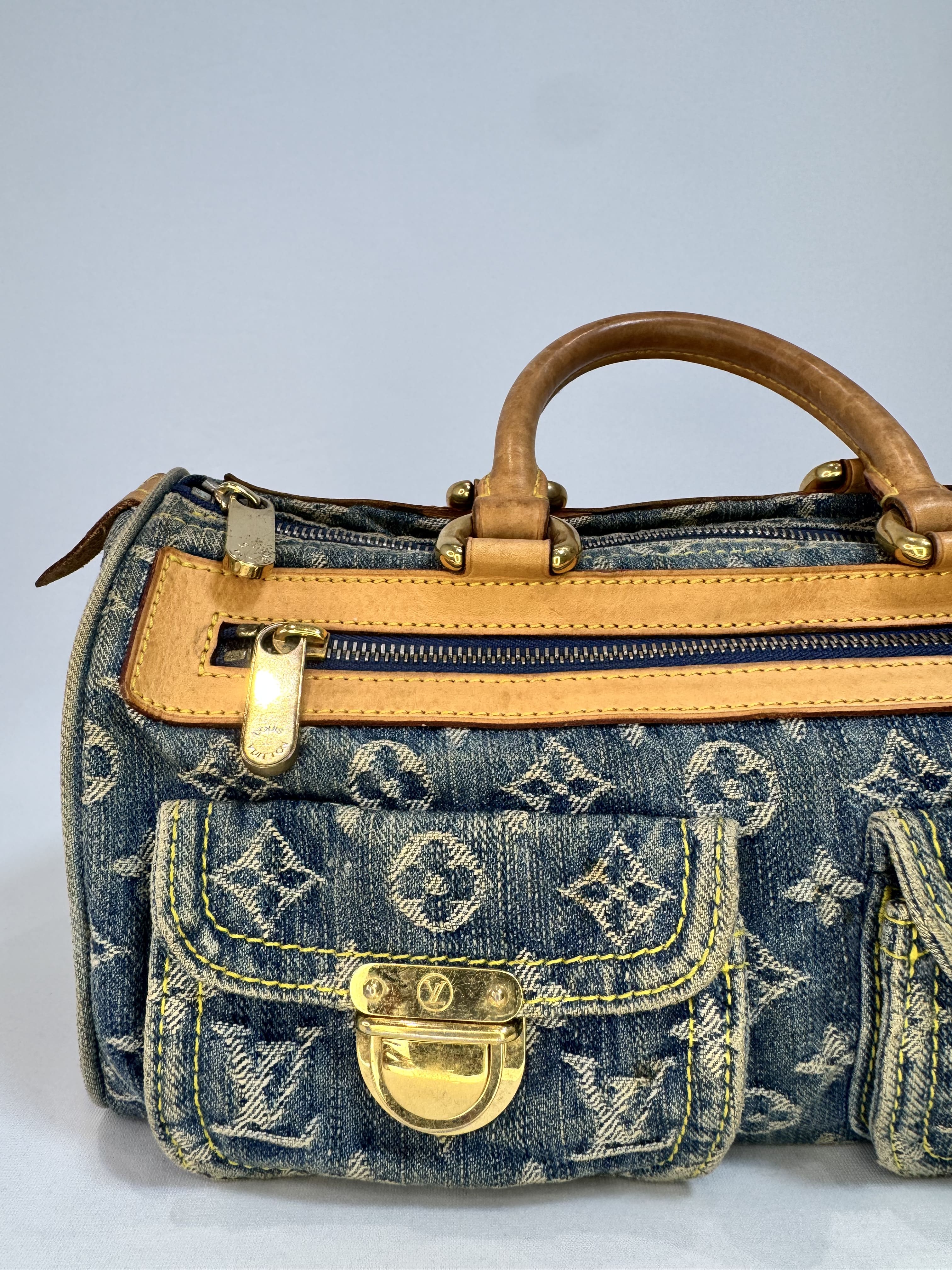 Sac Néo Speedy Louis Vuitton – Denim Monogram