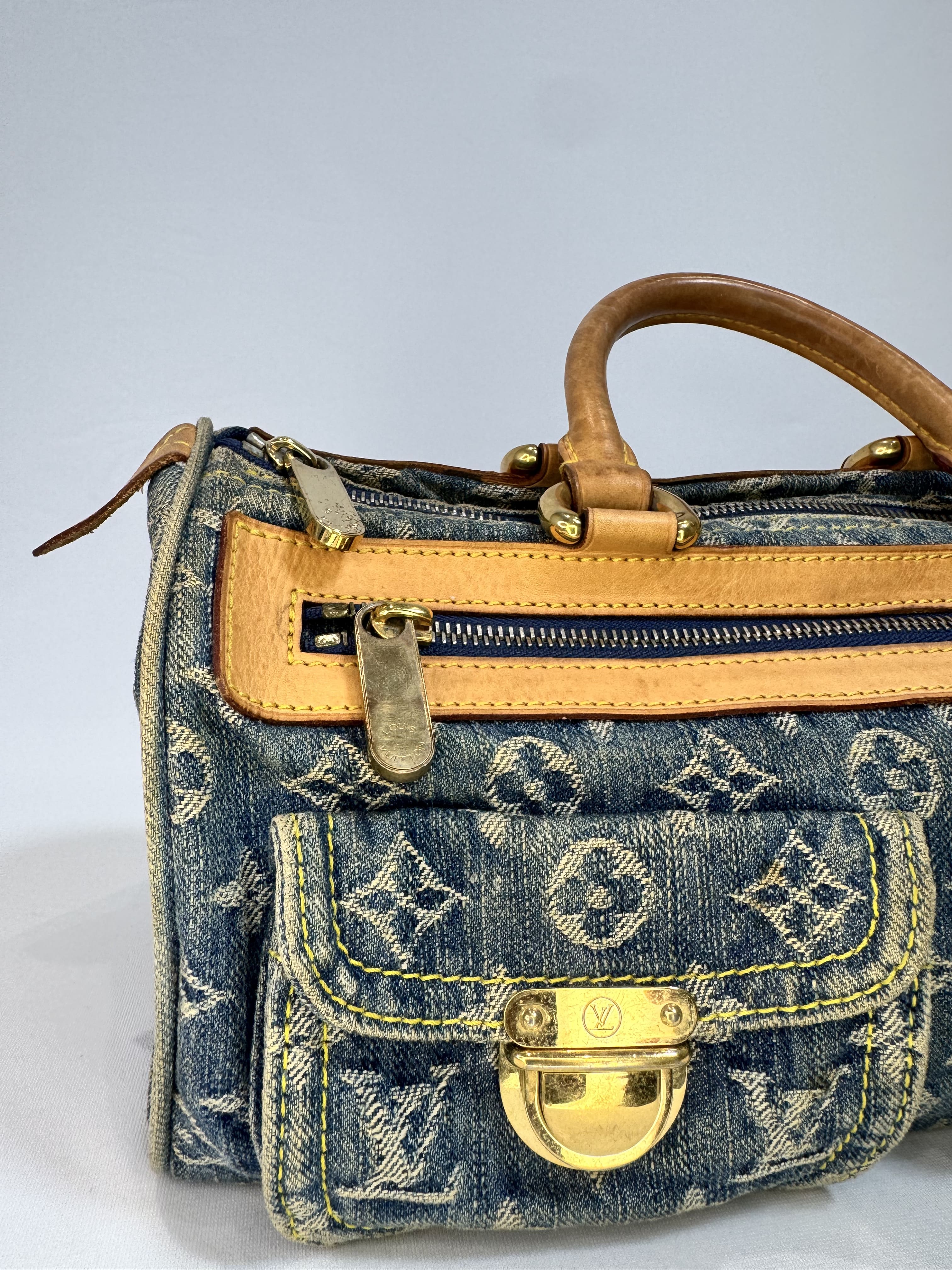 Sac Néo Speedy Louis Vuitton – Denim Monogram