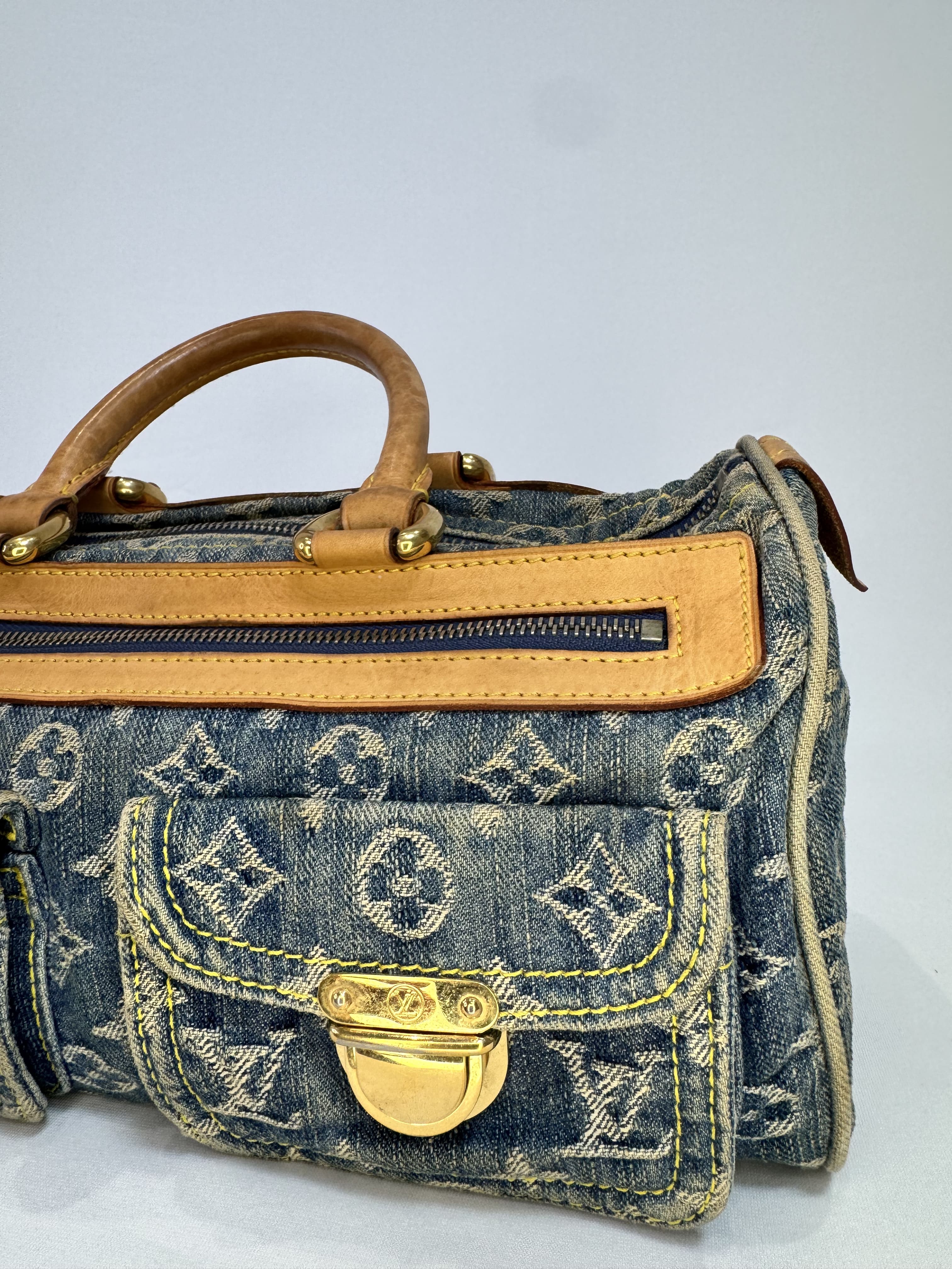 Sac Néo Speedy Louis Vuitton – Denim Monogram