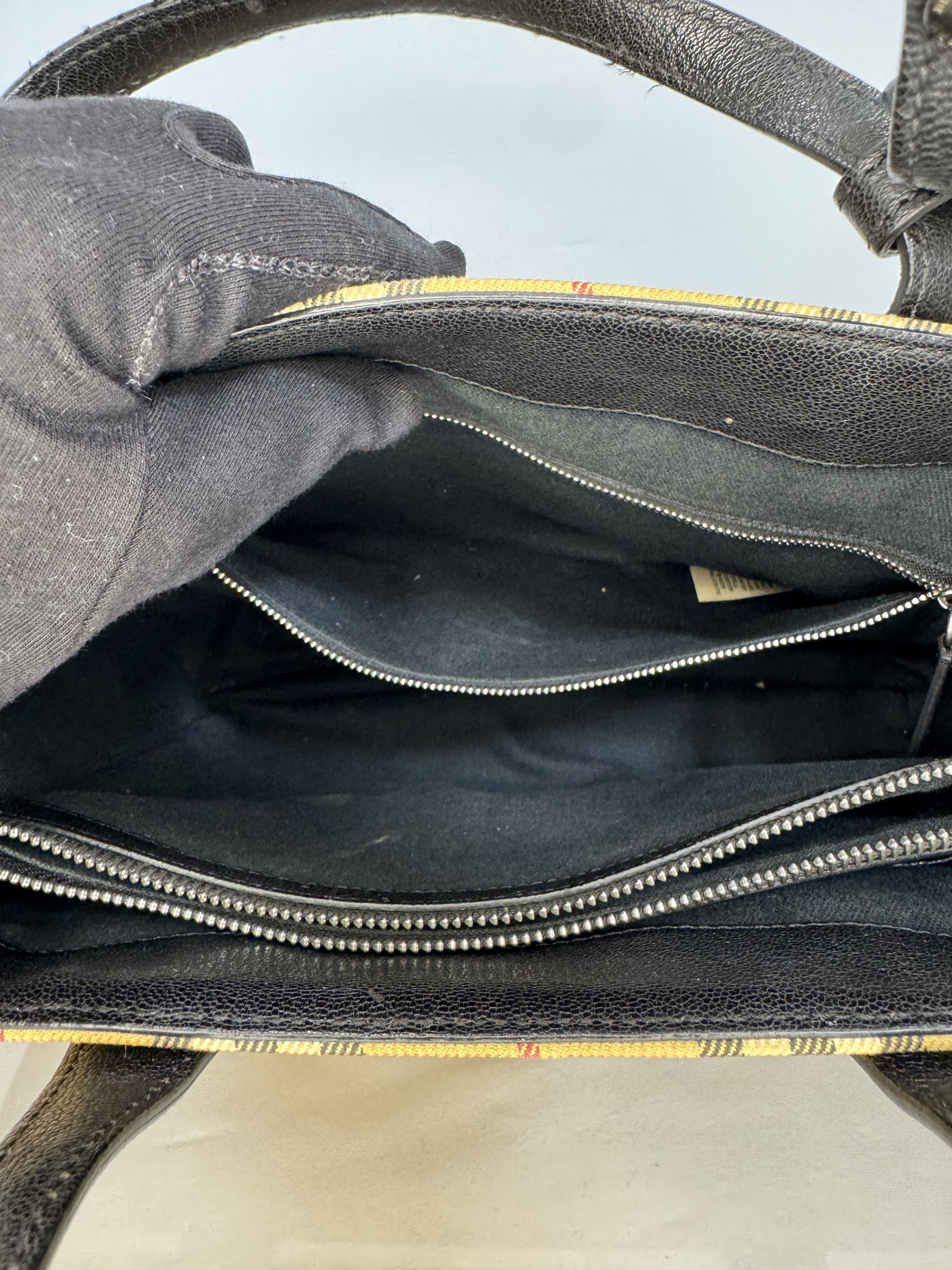 Sac à main Burberry – Toile Nova Check cuir beige
