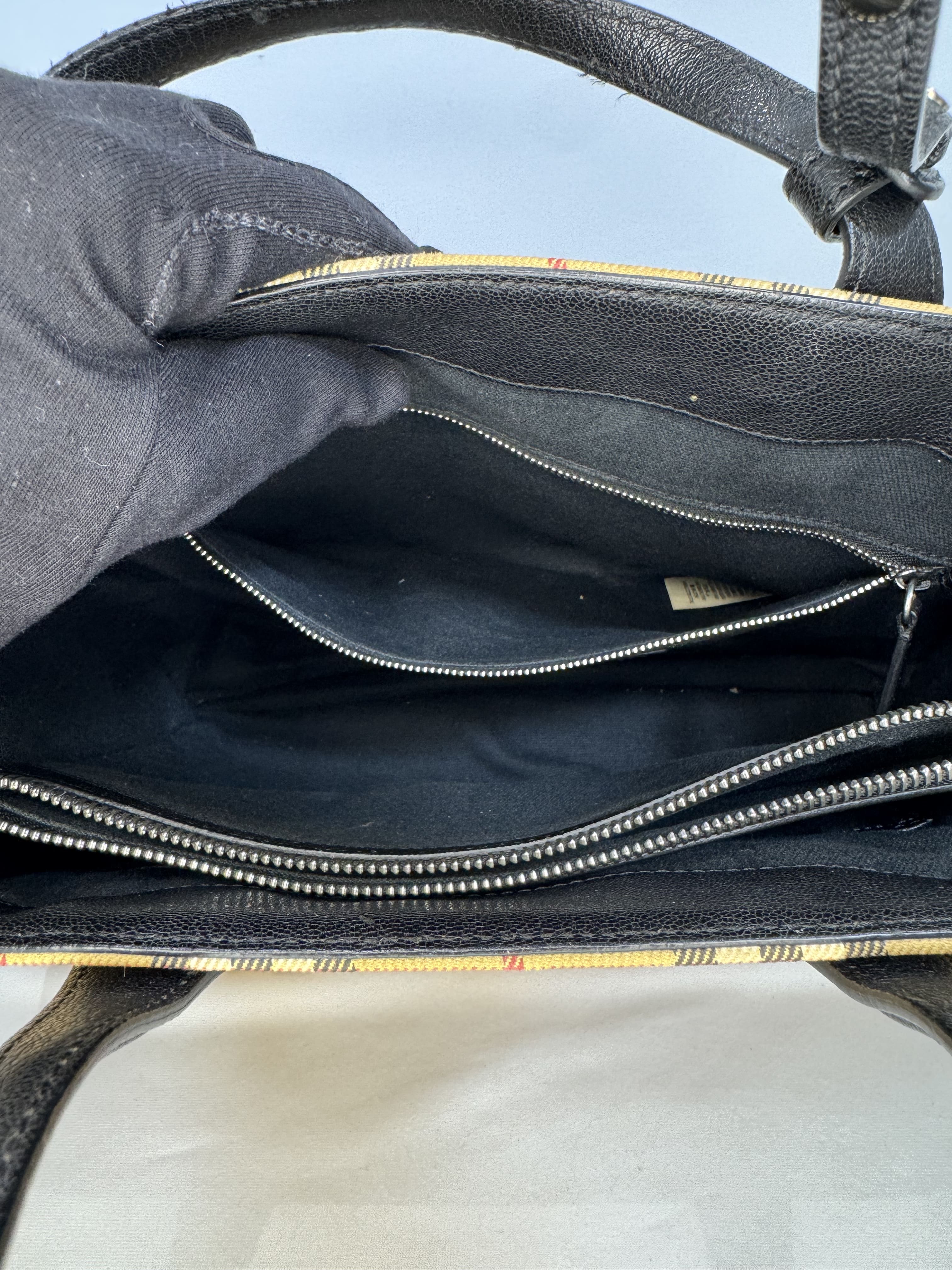 Sac à main Burberry – Toile Nova Check cuir beige