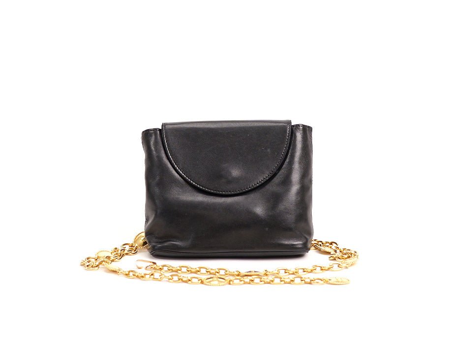 Pochette ceinture à chaînes C. Dior - La Belle Boutique