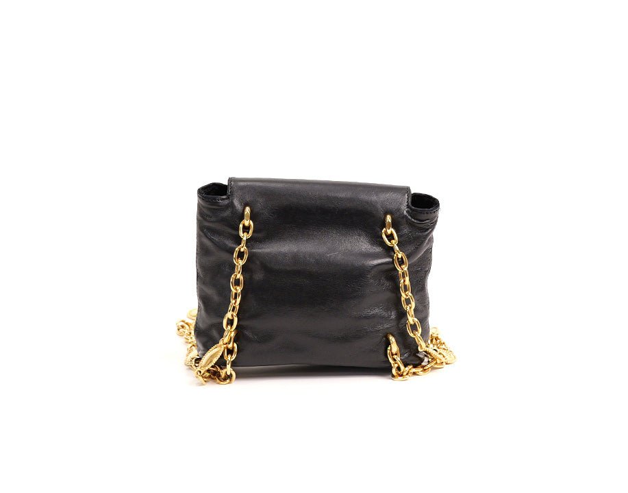 Pochette ceinture à chaînes C. Dior - La Belle Boutique