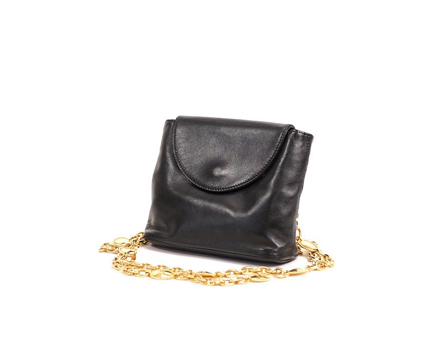 Pochette ceinture à chaînes C. Dior - La Belle Boutique
