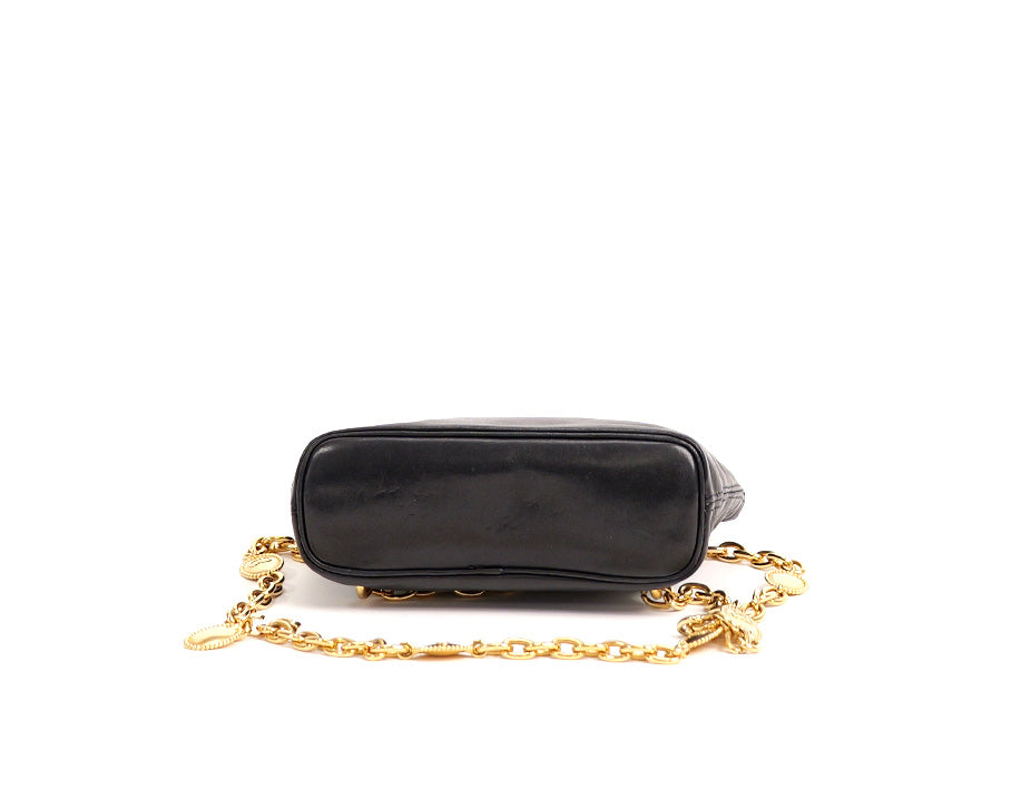 Pochette ceinture à chaînes C. Dior