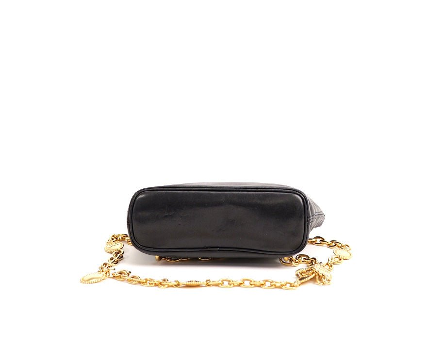 Pochette ceinture à chaînes C. Dior - La Belle Boutique