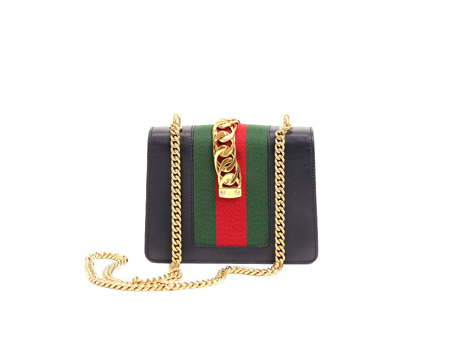 Sac à main chaîne Sylvie Gucci