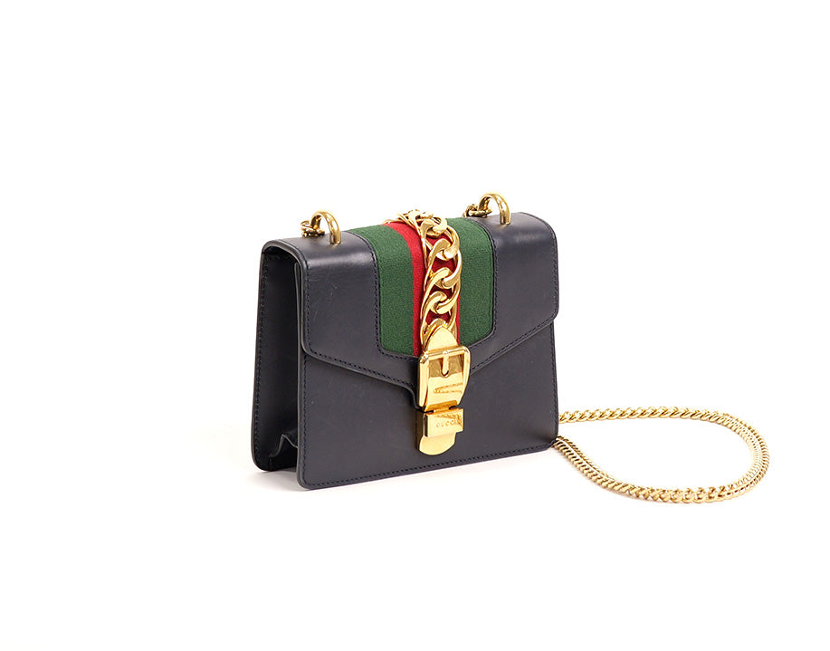 Sac à main chaîne Sylvie Gucci