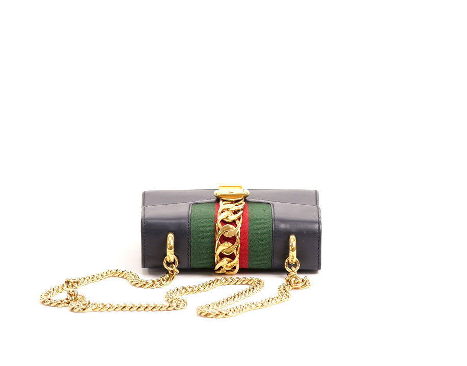 Sac à main chaîne Sylvie Gucci