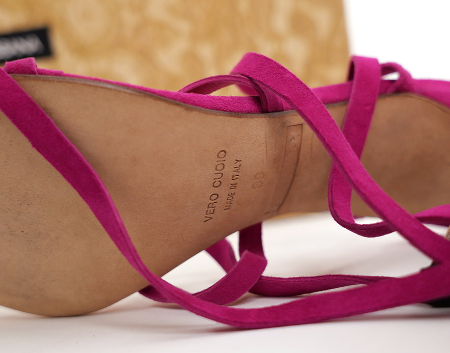 Sandales à lacets Dolce and Gabbana