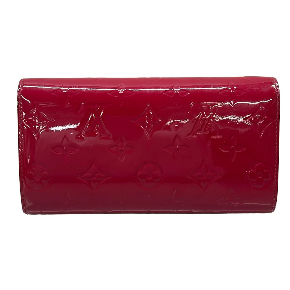 LOUIS VUITTON - Wallet on chain Sarah Monogram Vernis M90087 Rose Indian