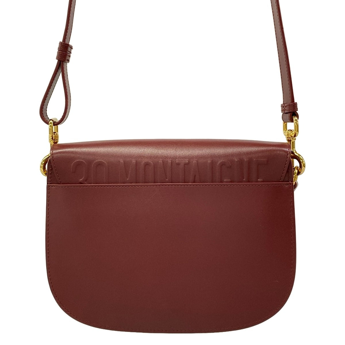 DIOR - BOBBY MEDIUM - CUIR BOX CALF BORDEAUX