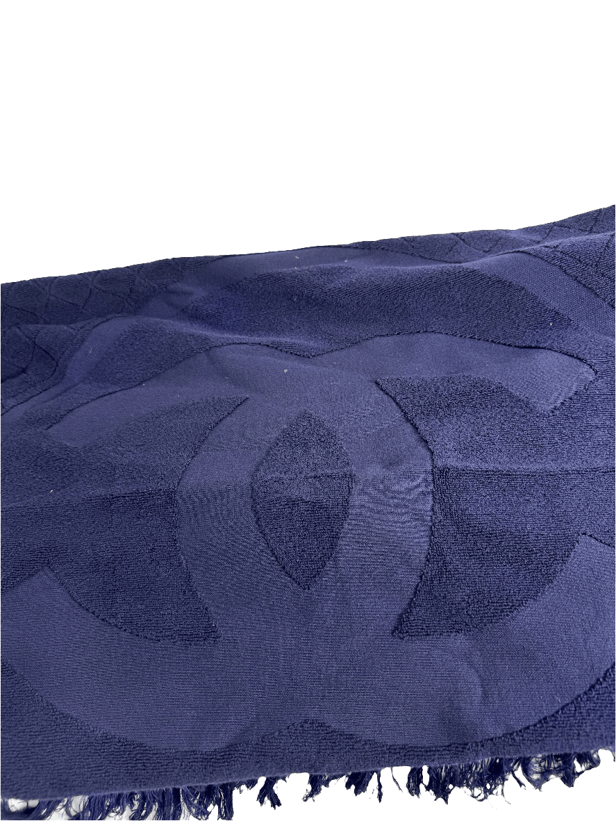 Chanel Timeless Pool – Édition Limitée | Sac Cabas en Éponge Bleu Marine - La Belle Boutique