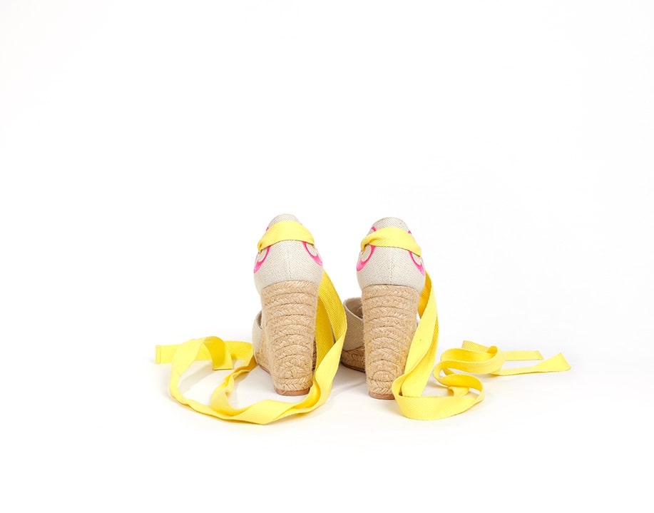 Espadrilles à talons Rose Pop Louis Vuitton