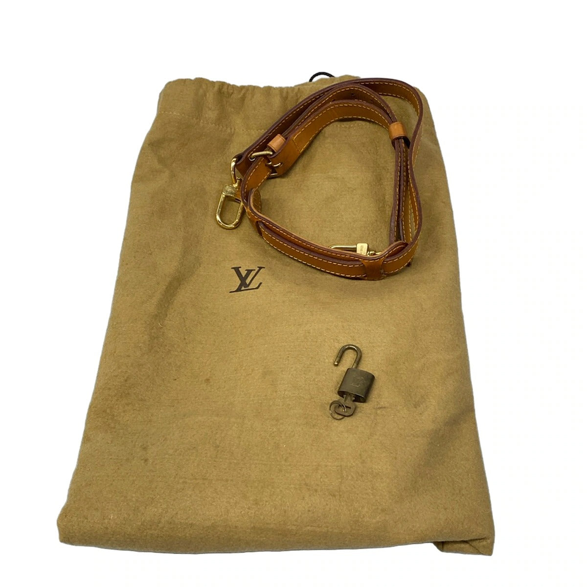 Sac Louis Vuitton Keepall Bandoulière 45, vue 8