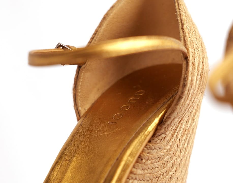 Sandales à talon Gucci Carolina T.37
