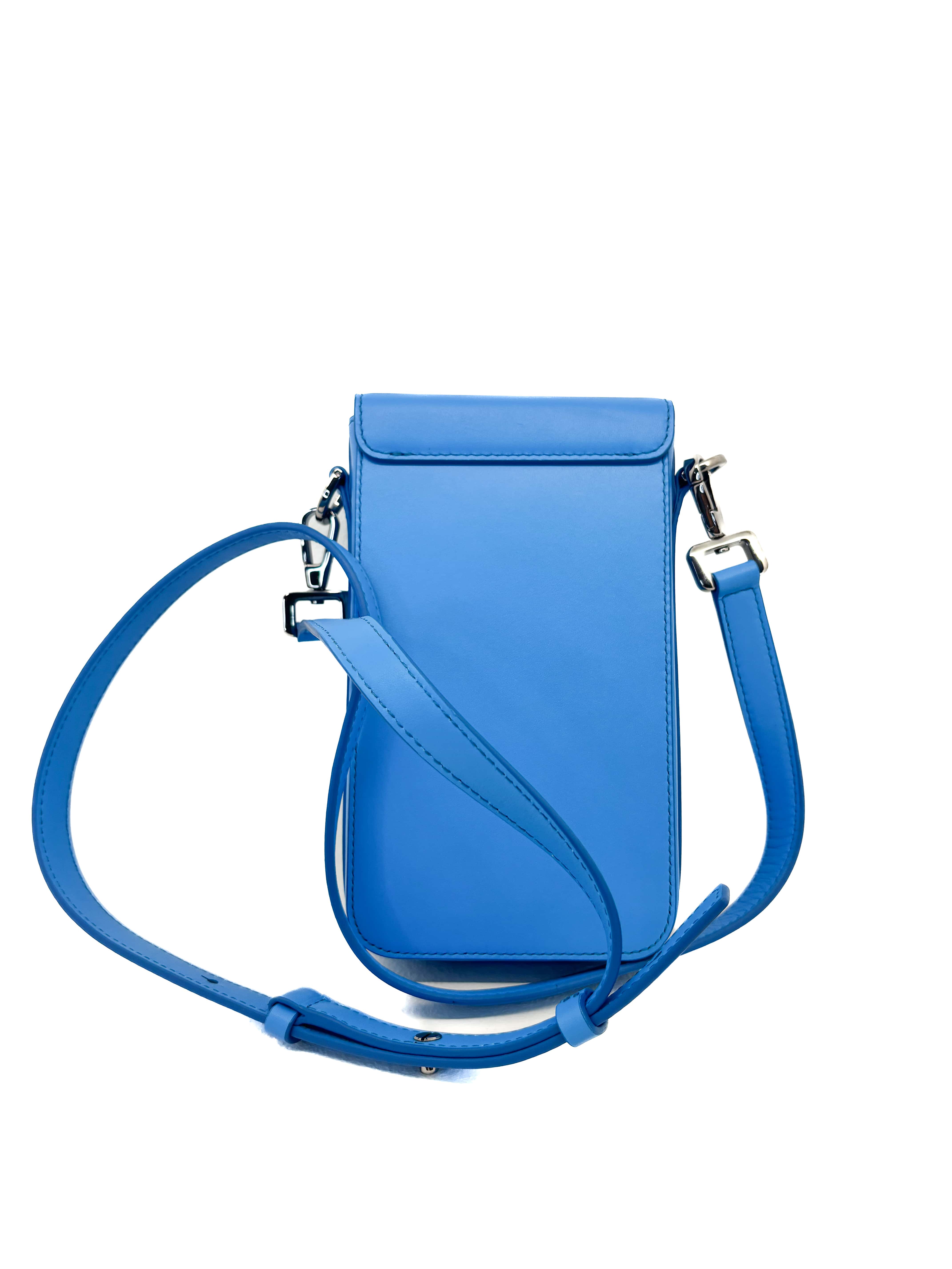 Pochette en cuir C. DIOR