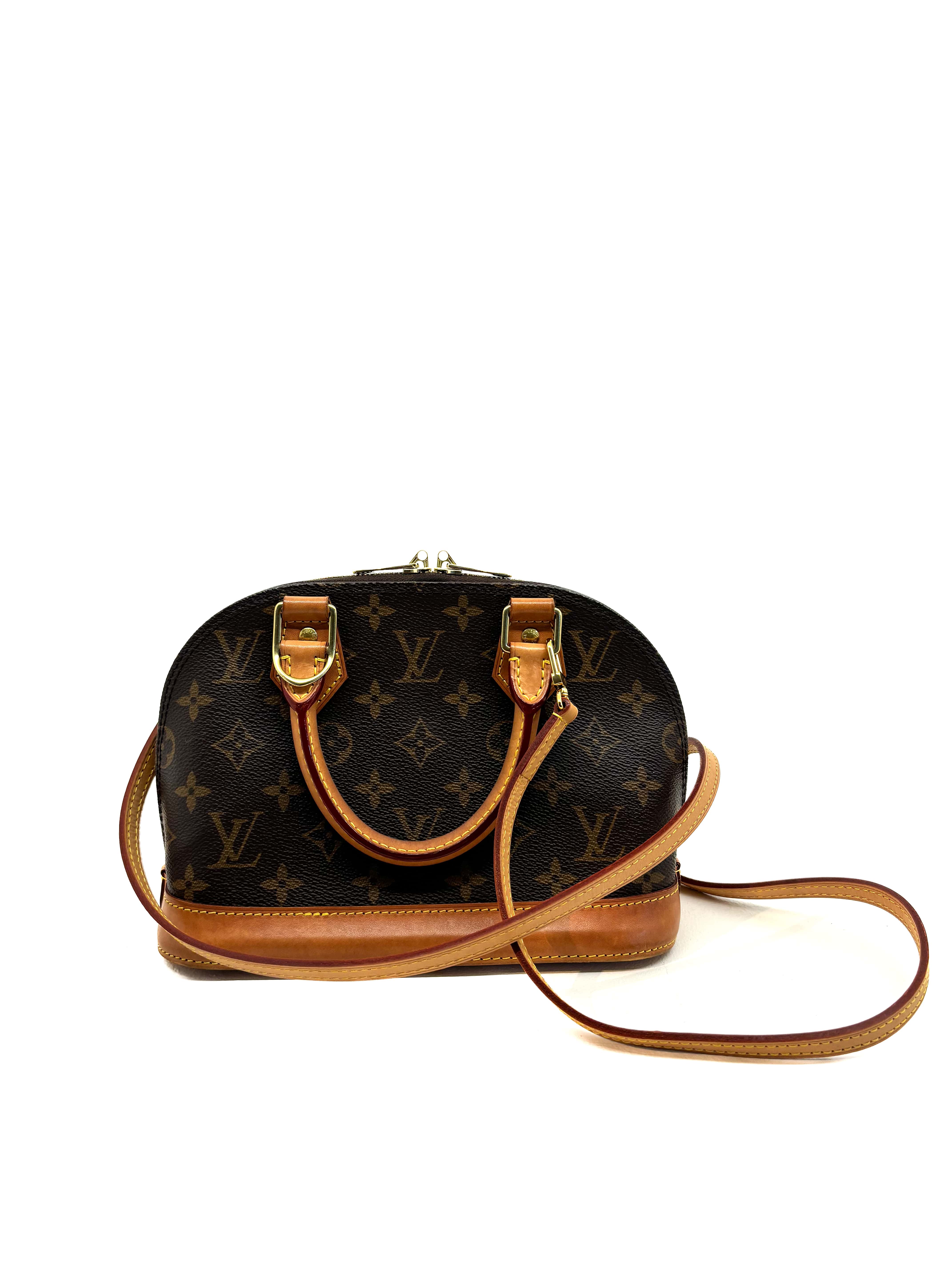 Sac bandoulière Alma BB Louis Vuitton monogramme