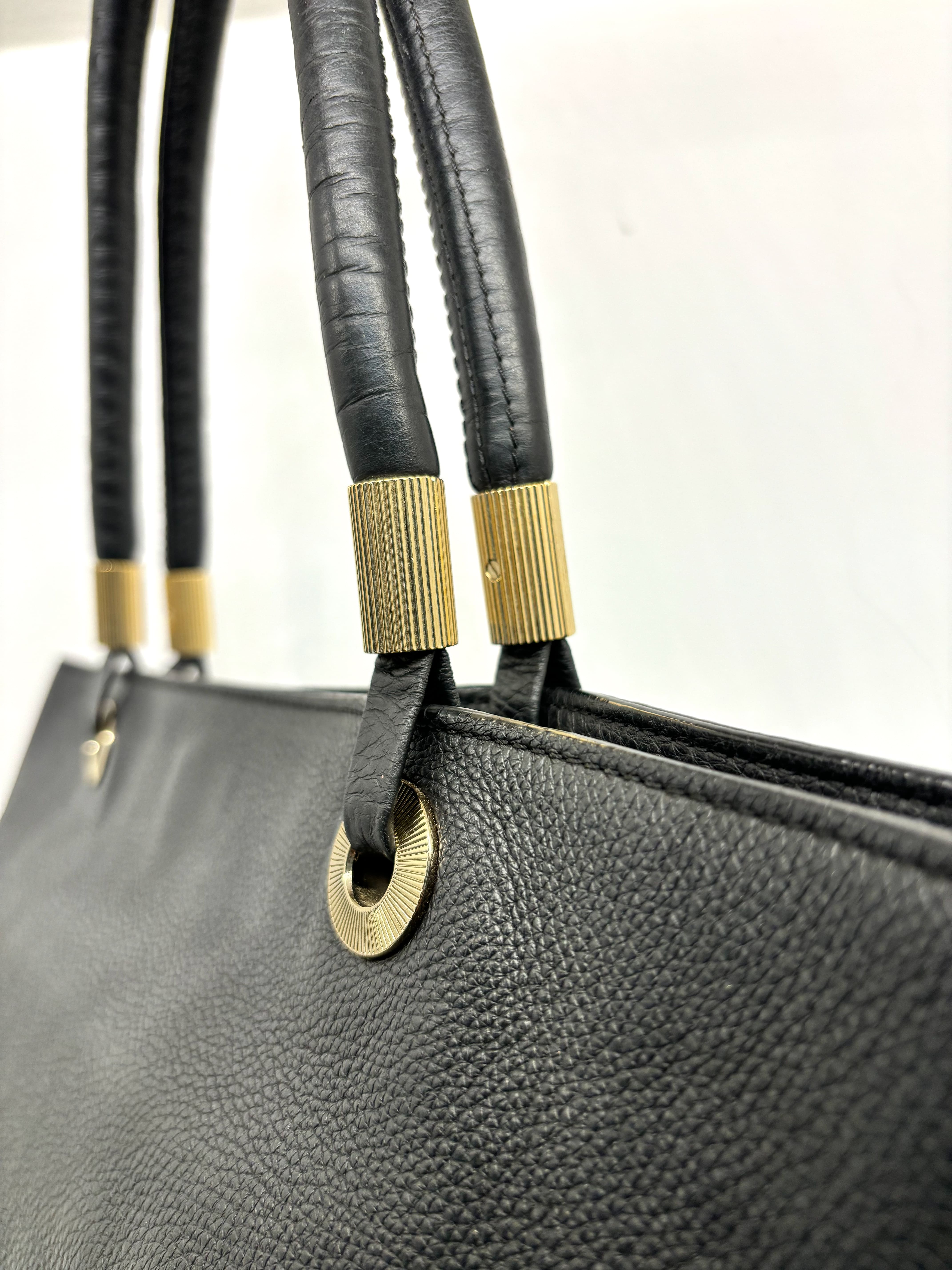 Sac à main Lancel Flore cuir noir