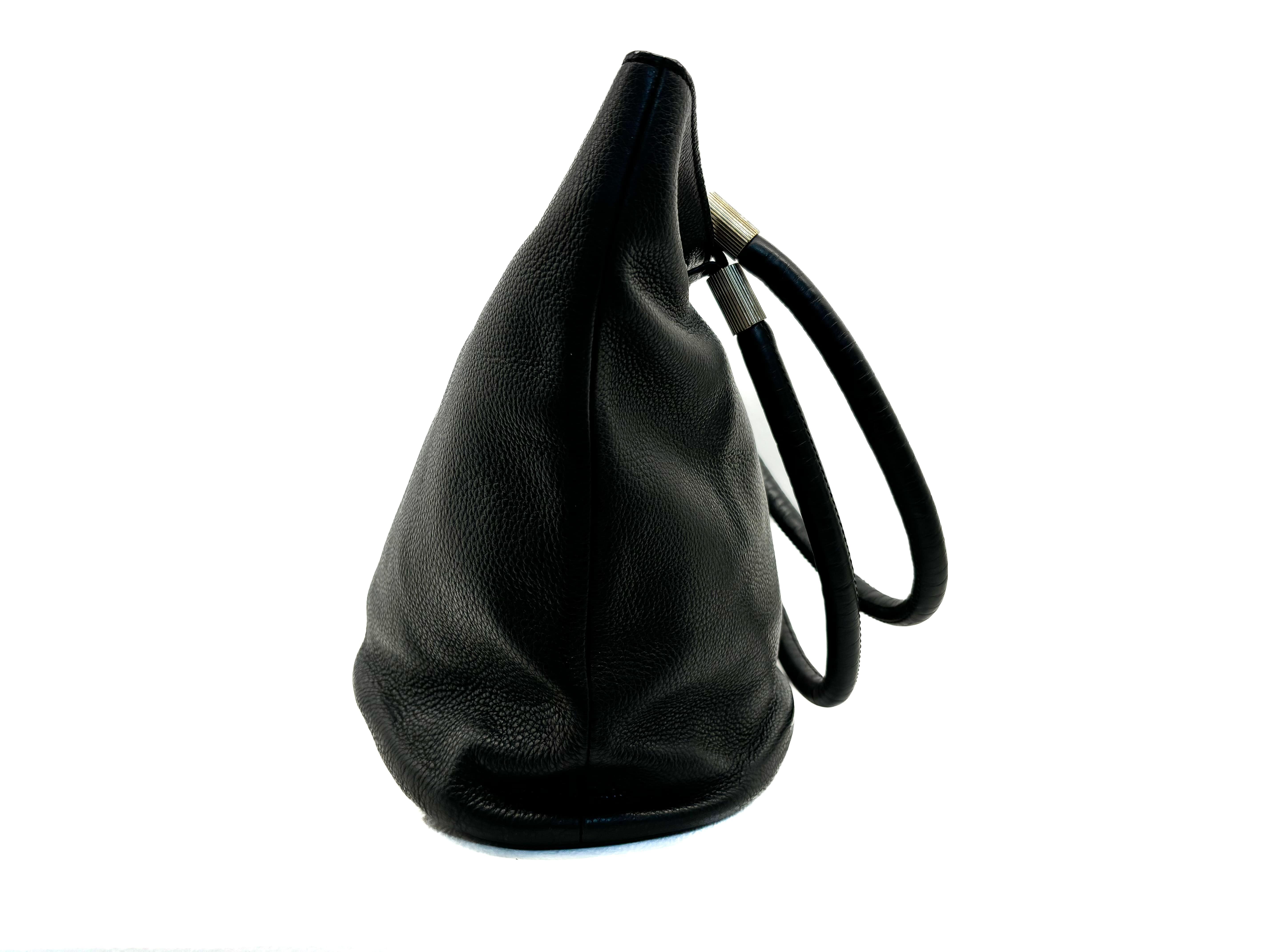 Sac à main Lancel Flore cuir noir