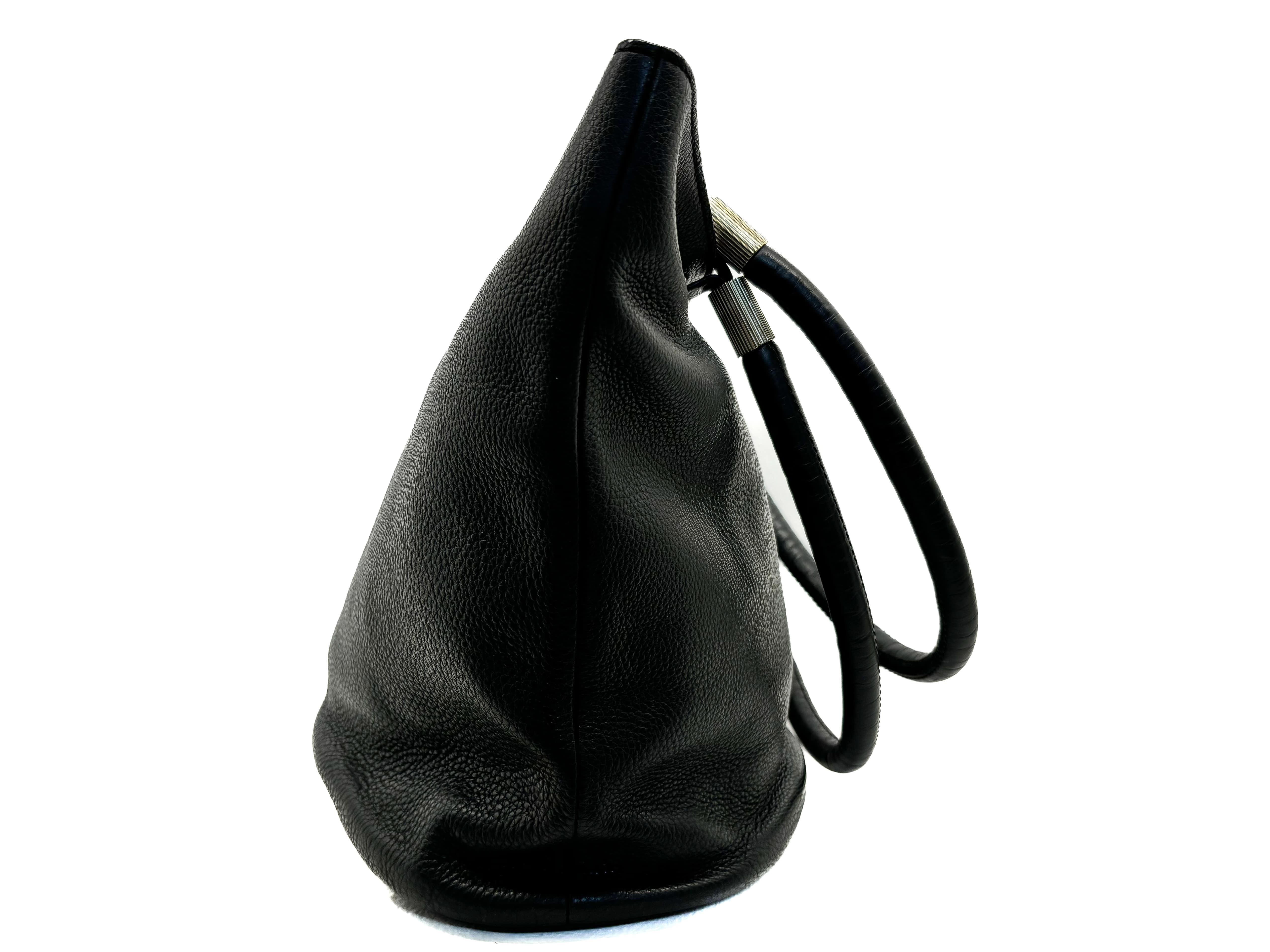 Sac à main Lancel Flore cuir noir