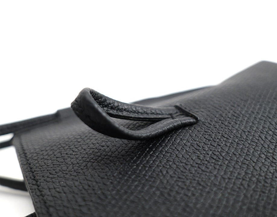 Pochette téléphone Longchamp avec cordon Roseau Cuir
