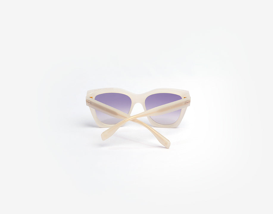 Lunettes carrées blanches Marc Jacobs