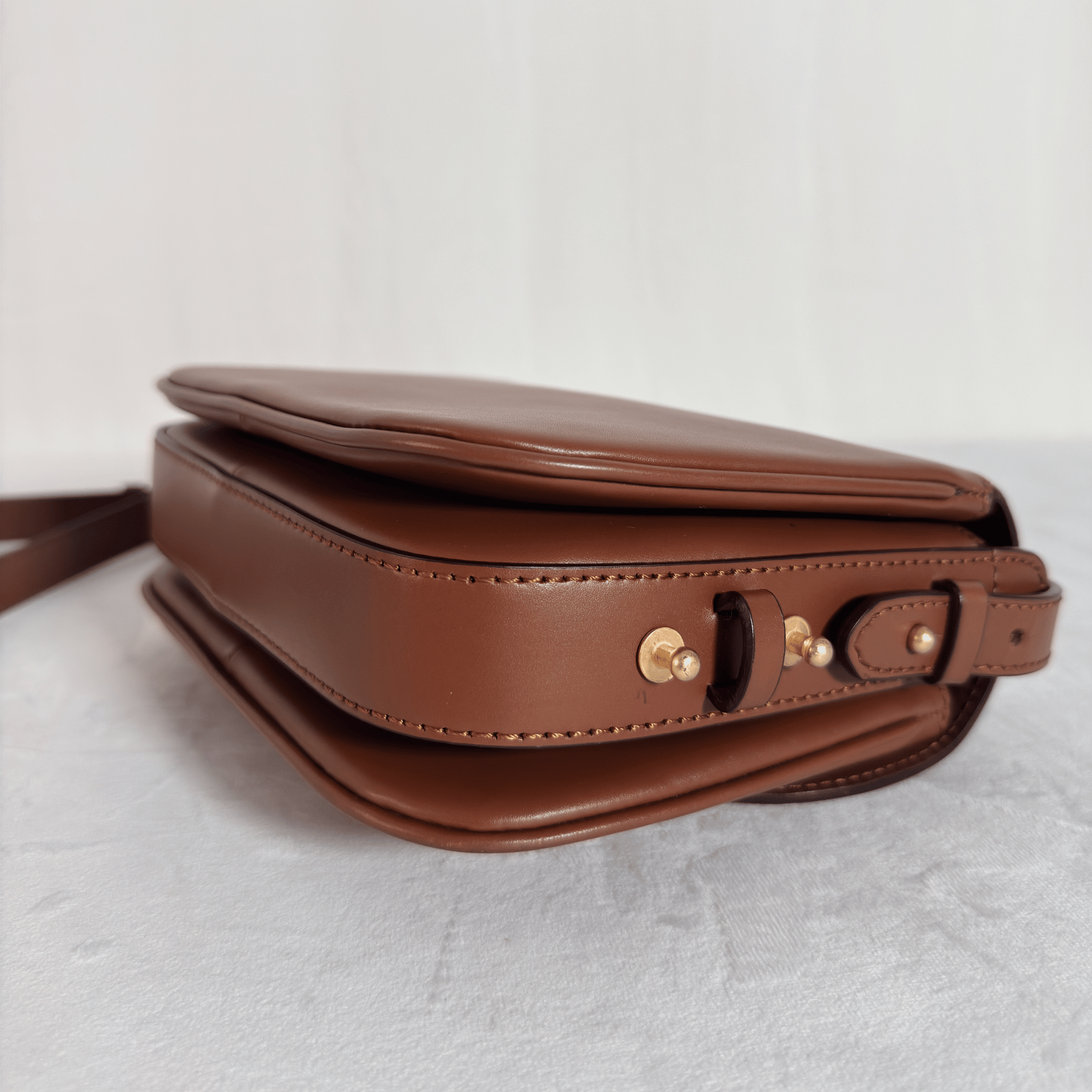 SOEUR PARIS - BELLISSIMA - CUIR COGNAC - La Belle Boutique