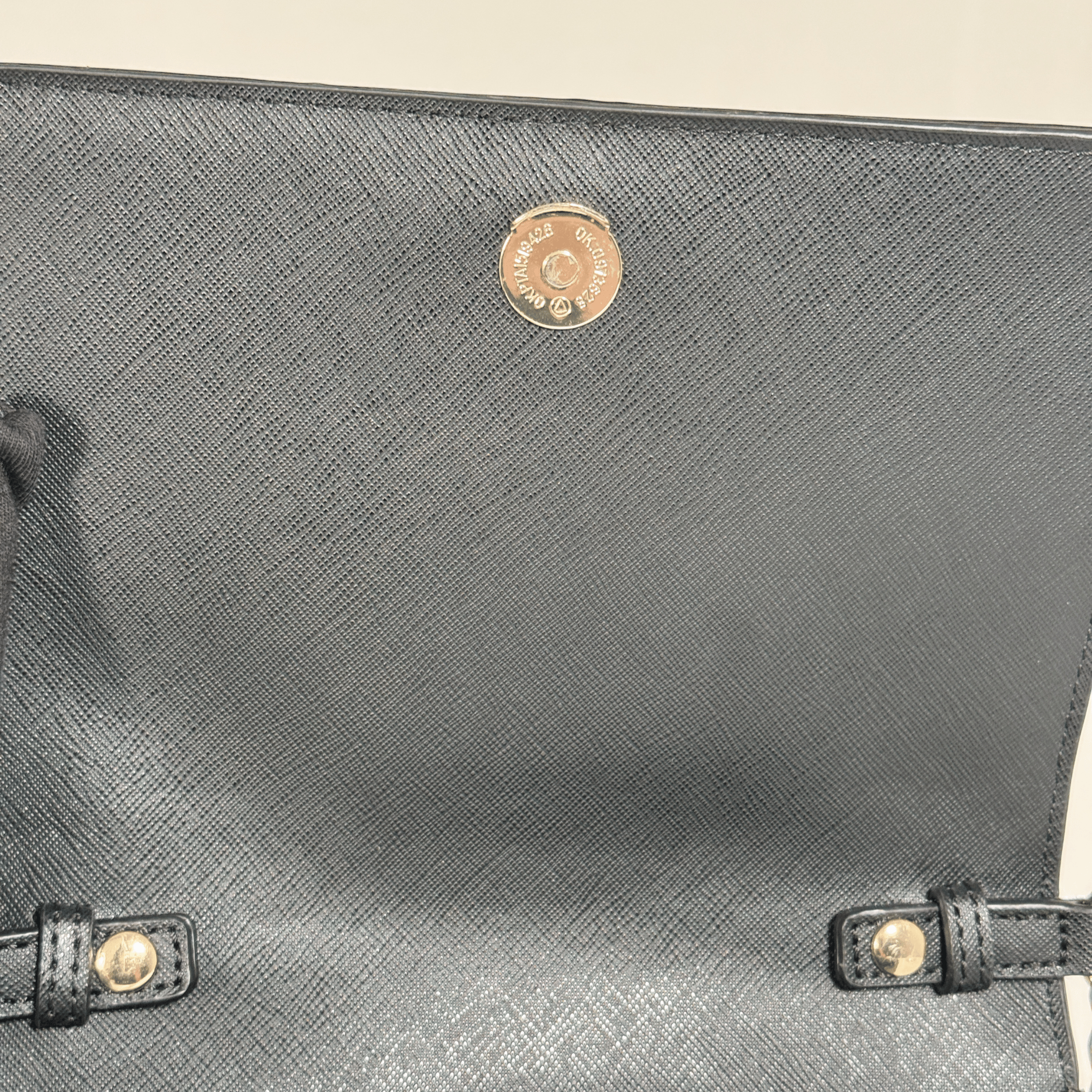 KARL LAGERFELD PARIS - SAC WALLET ON CHAIN - CUIR SAFFIANO NOIR