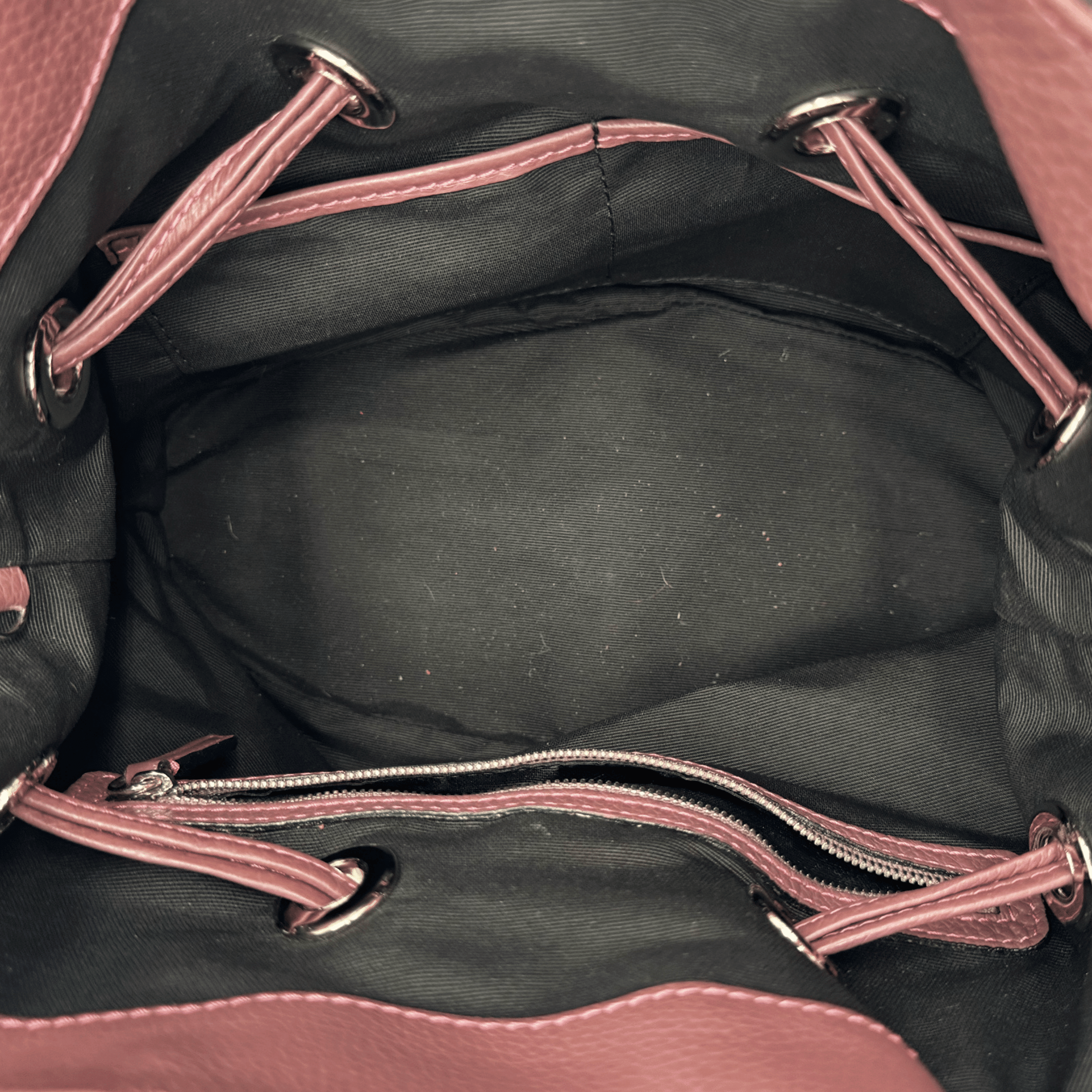 SAC SEAU LANCEL PREMIER FLIRT TAILLE M EN CUIR GRAINÉ ROSE - La Belle Boutique