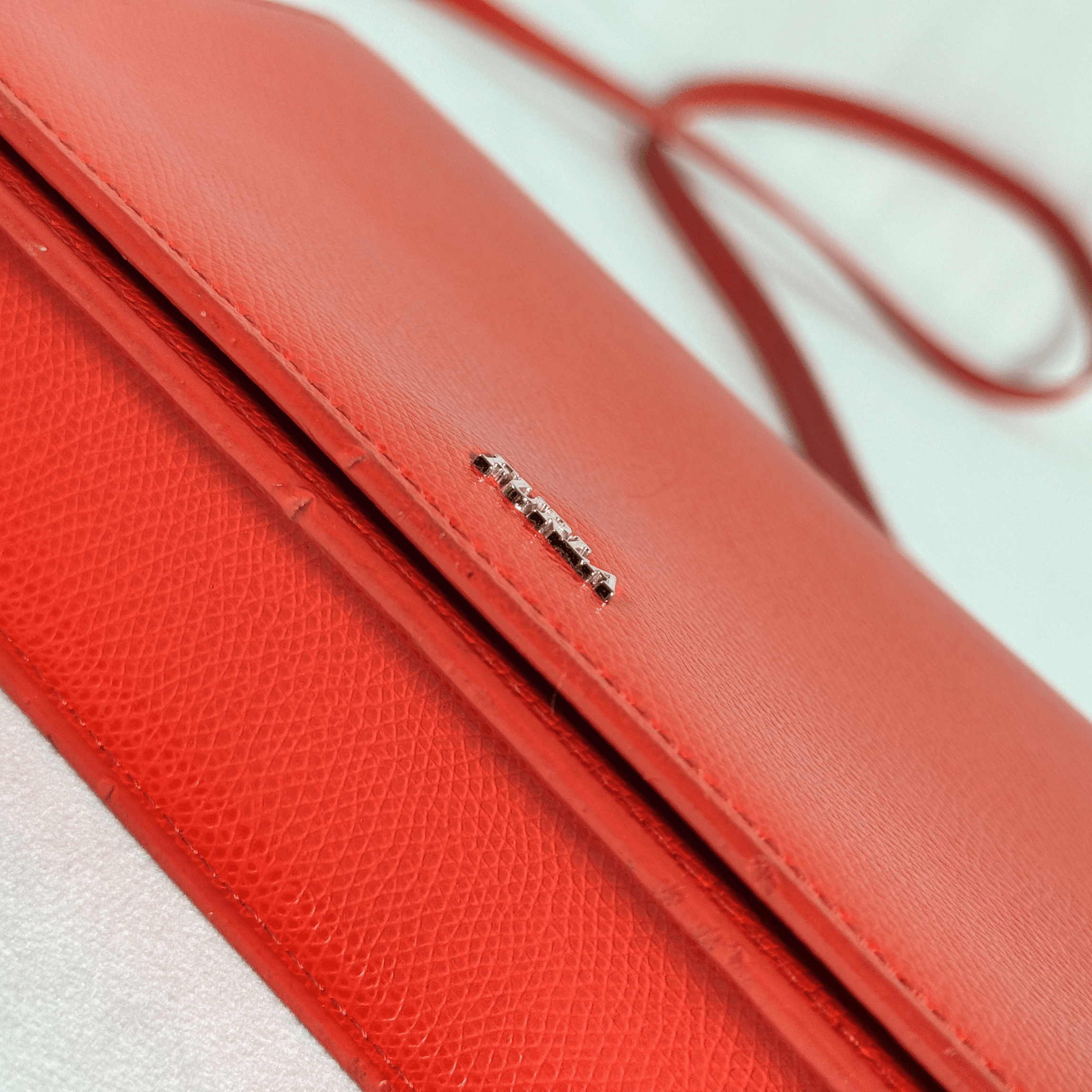FURLA - MINI BAG - CUIR GRAINE ROUGE