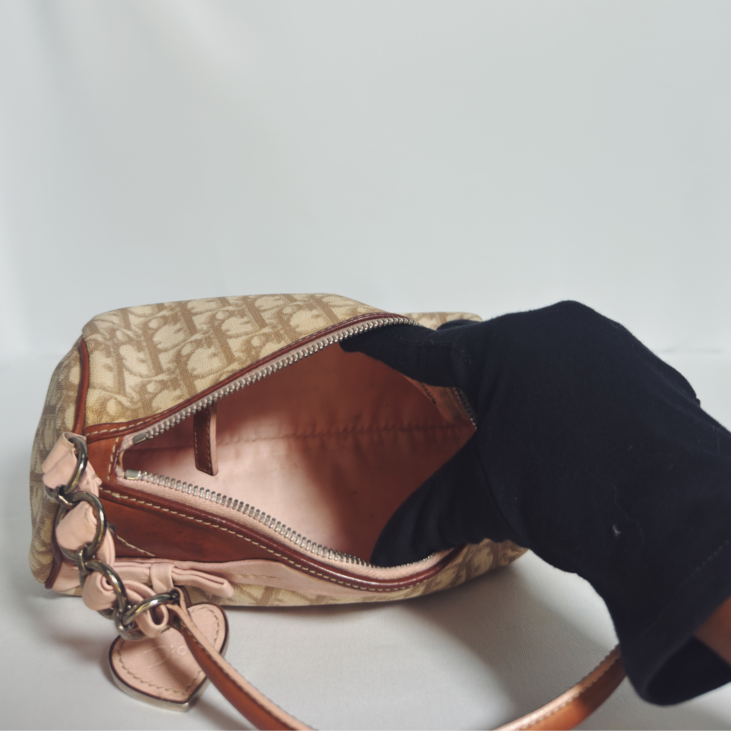 Sac à main Bowling Dior  Heart Charm Trotter vintage