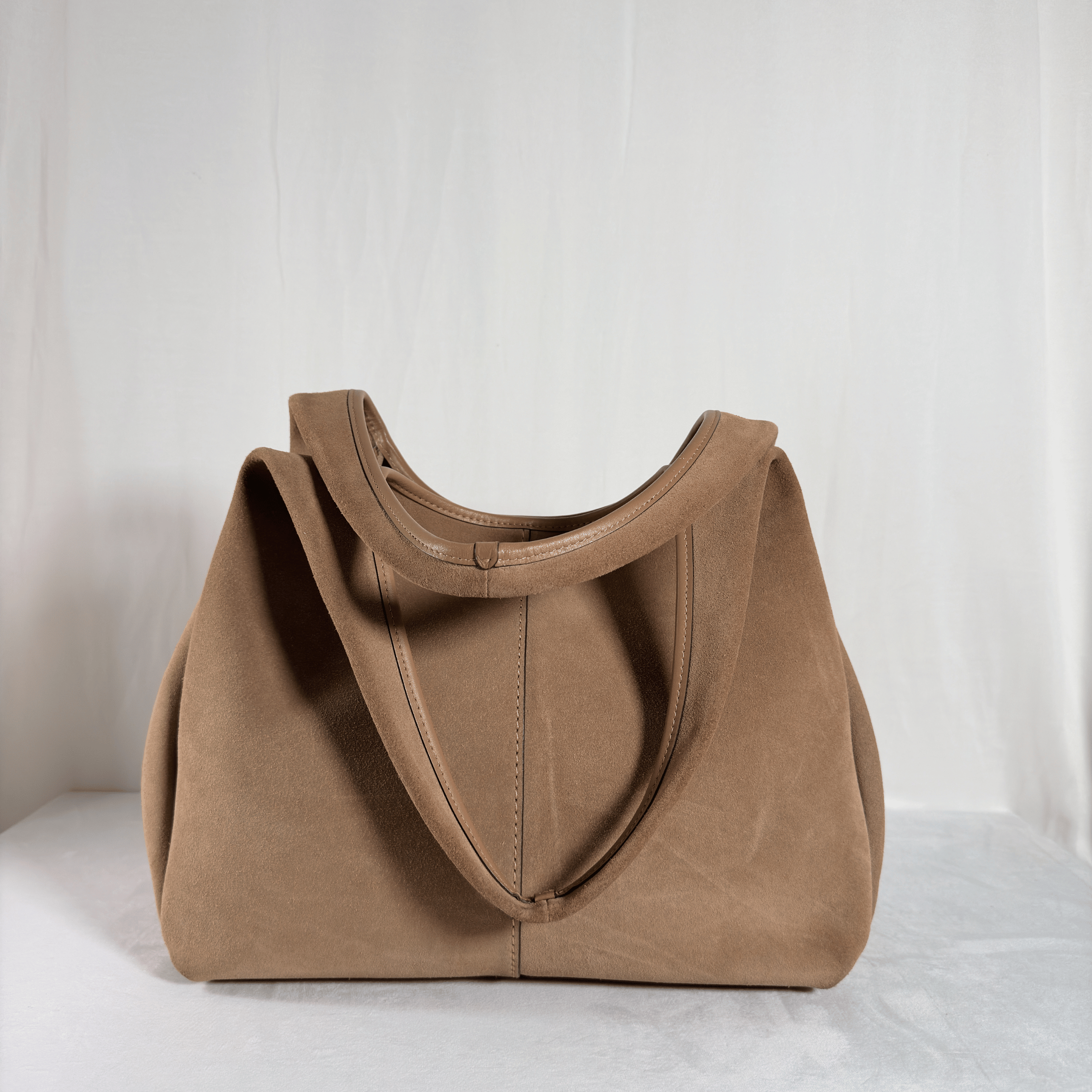 SAC EPAULE COACH LANA - DAIM SABLE
