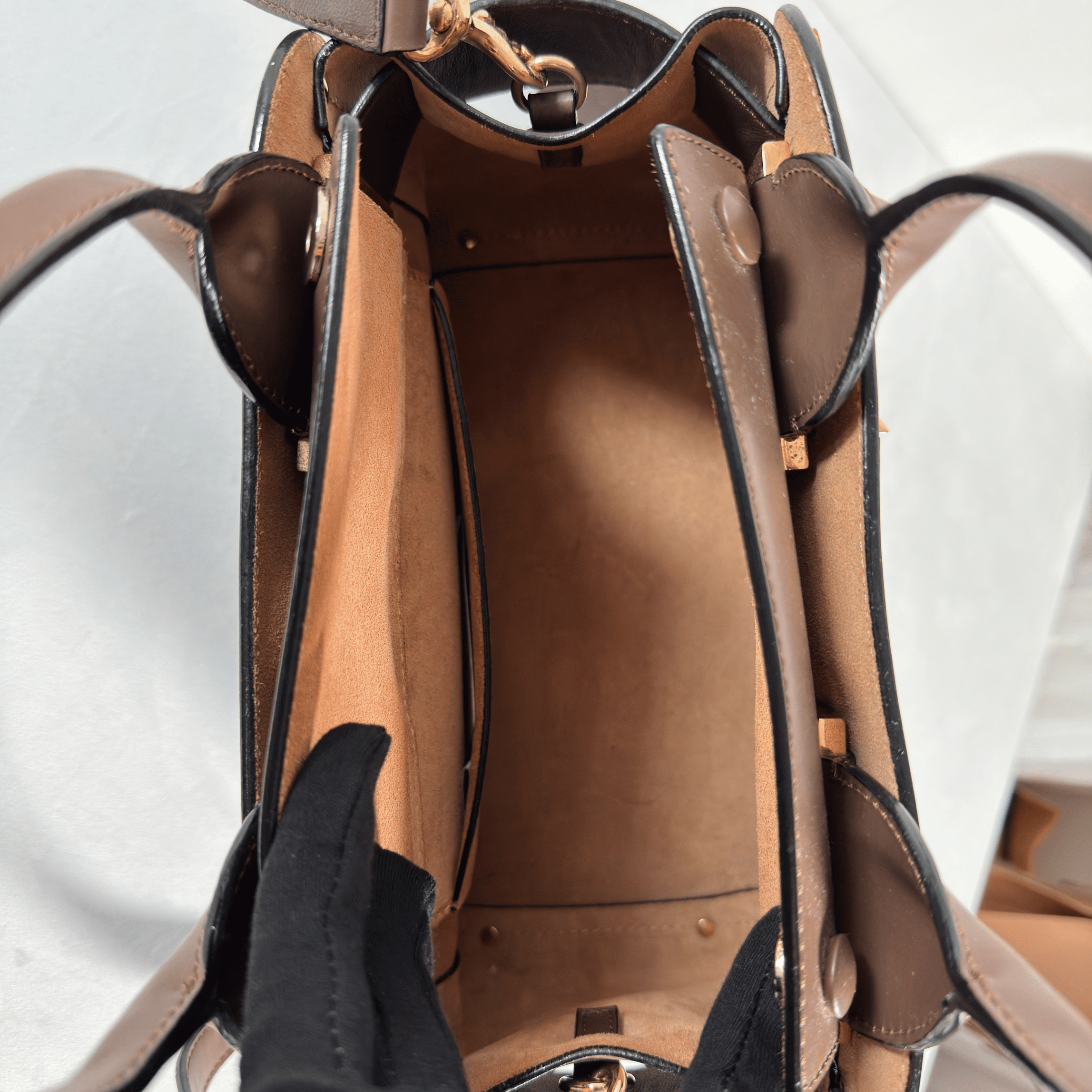 SAC BANDOULIERE JIMMY CHOO - CUIR LISSE MARRON