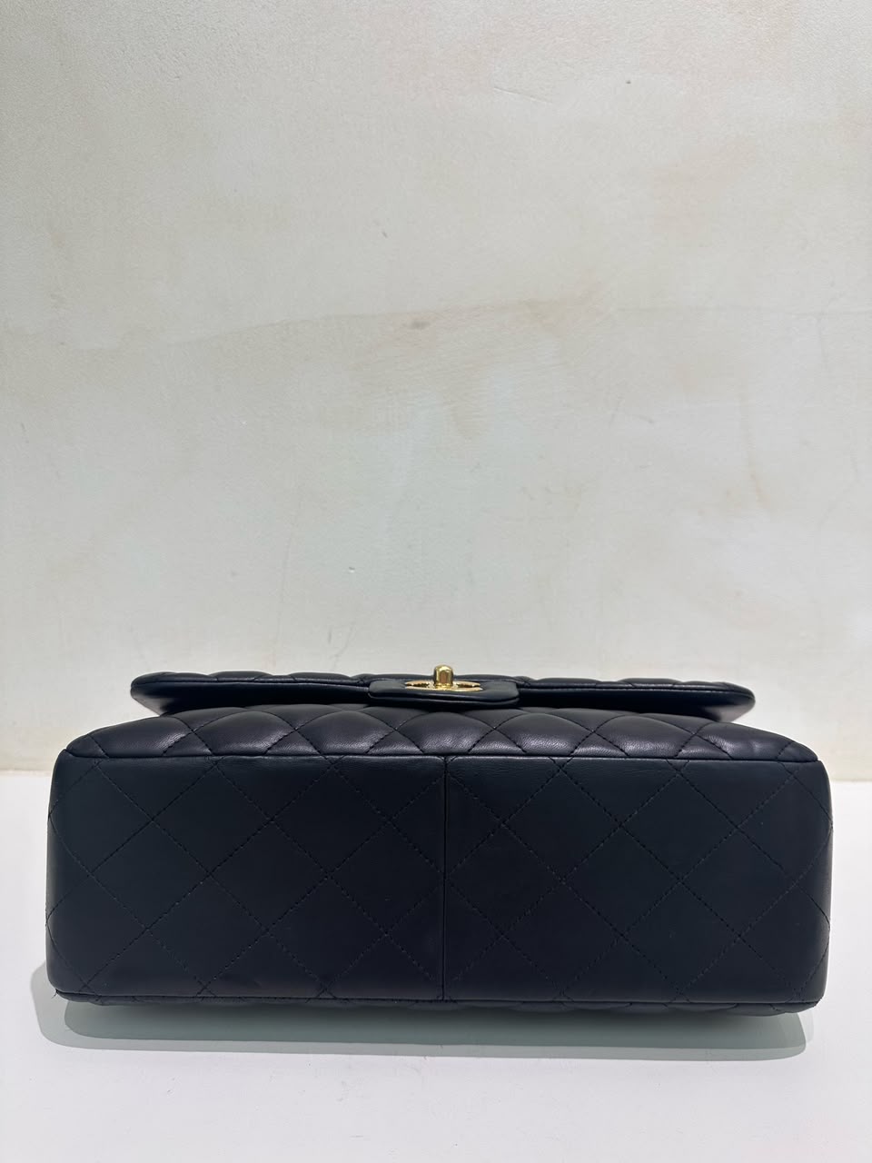 CHANEL JUMBO CLASSIC DOUBLE FLAP - CUIR AGNEAU NOIR