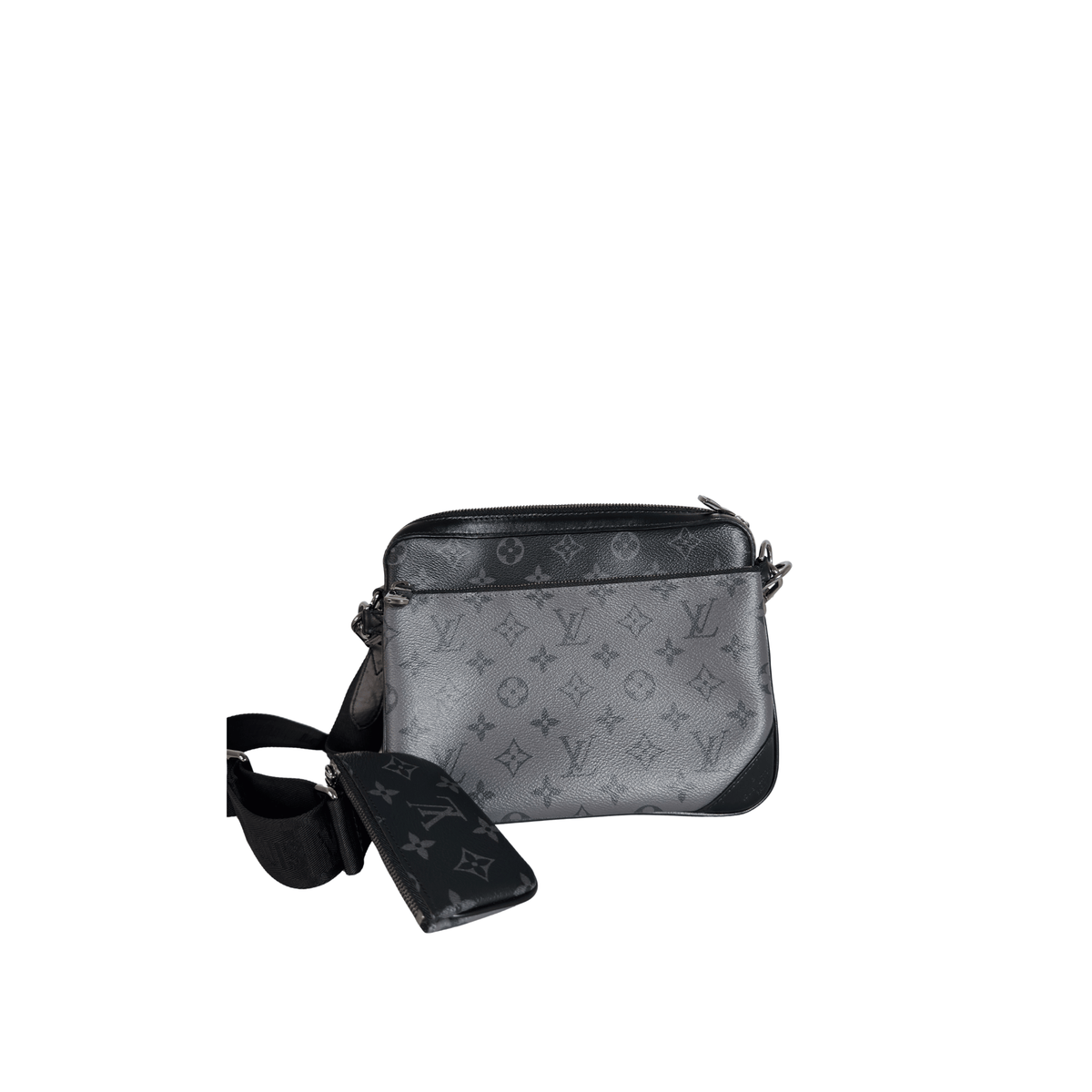 LOUIS VUITTON - TRIO MESSENGER - TOILE MONOGRAM ECLIPSE