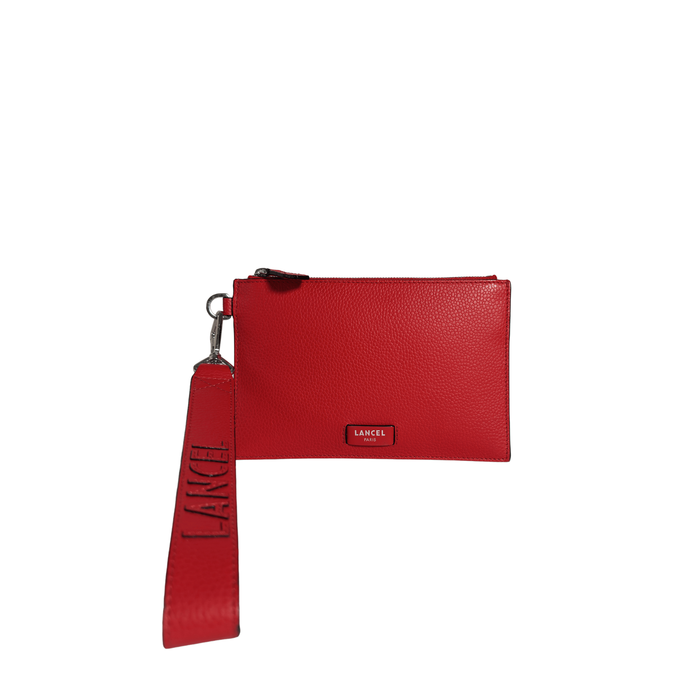 POCHETTE ZIPPEE S AVEC DRAGONNE LANCEL