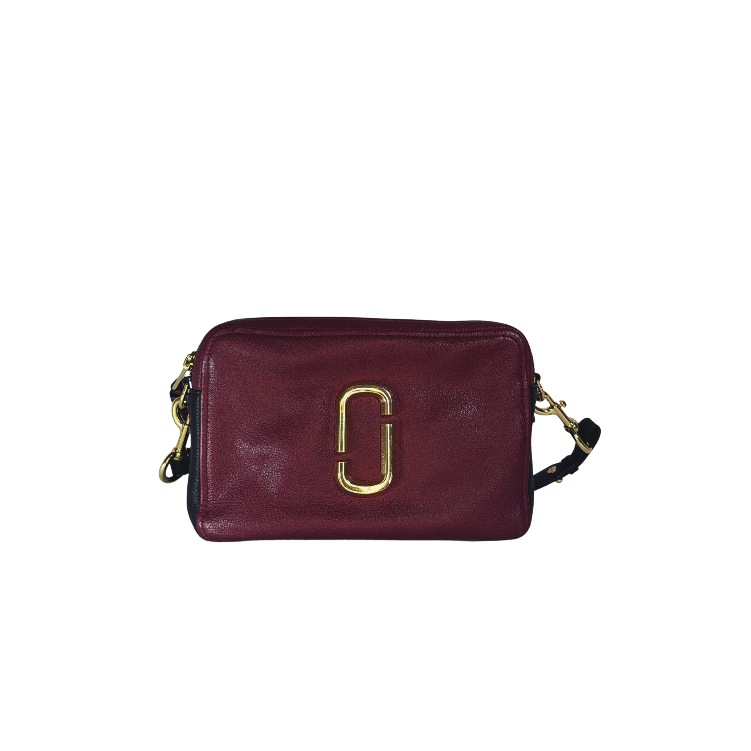 Marc Jacobs The Softshot 27 Crossbody Bag bordeaux