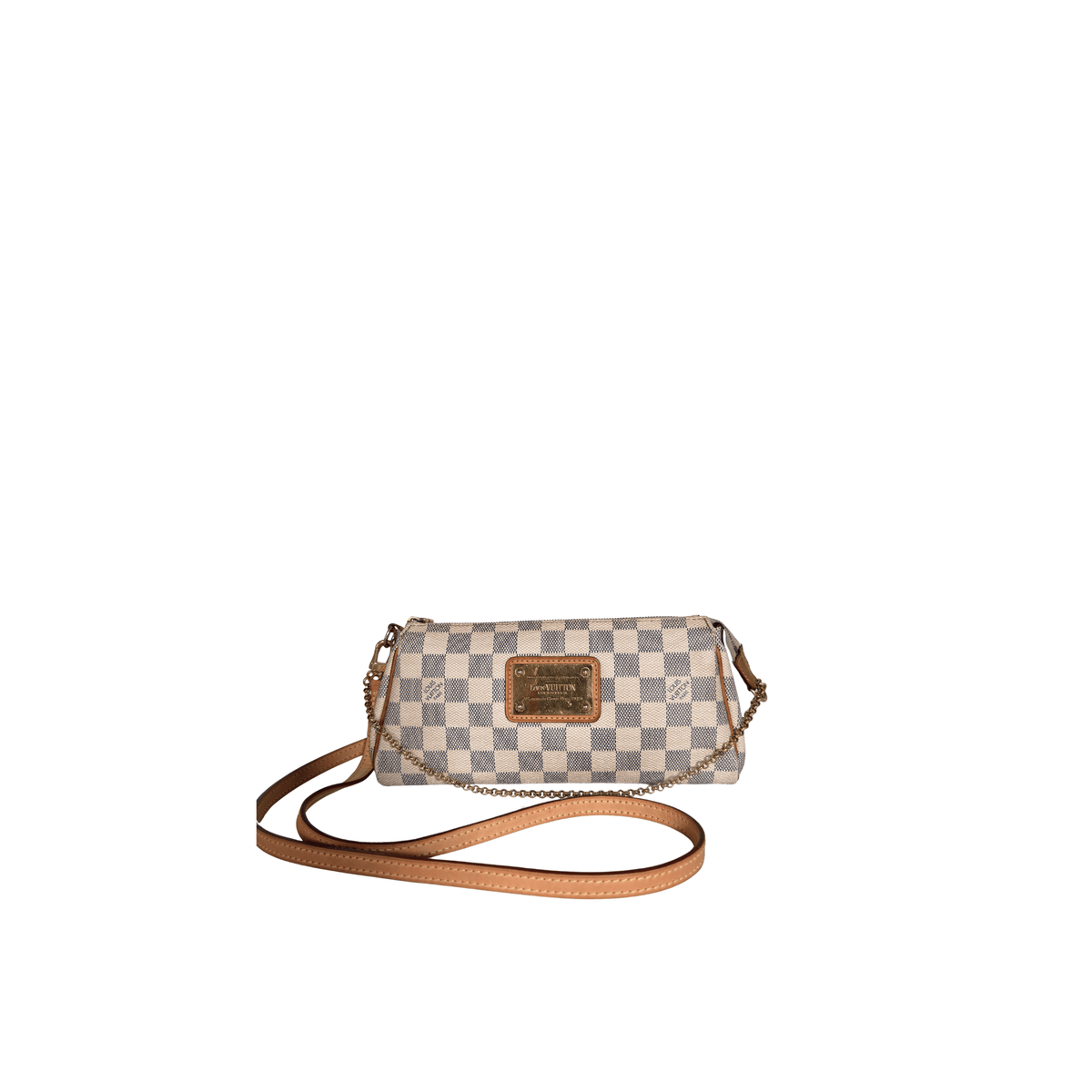 LOUIS VUITTON - POCHETTE EVA - TOILE DAMIER AZUR