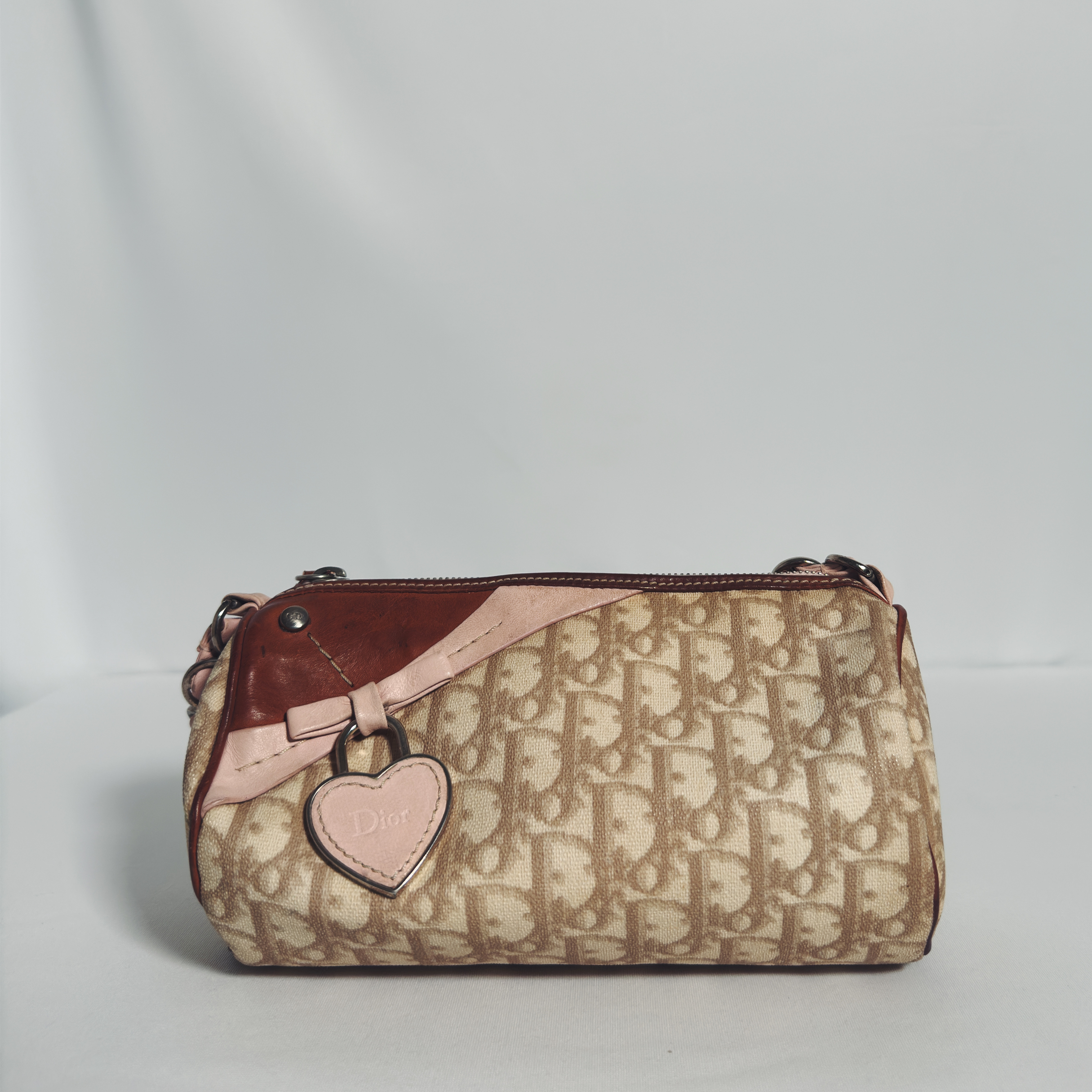 Sac à main Bowling Dior  Heart Charm Trotter vintage