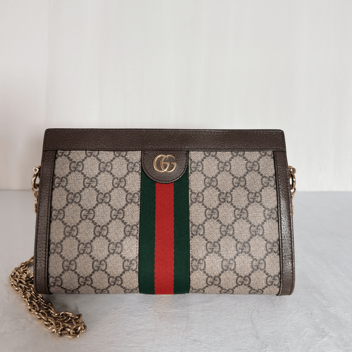 GUCCI - POCHETTE OPHIDIA A CHAINE MEDIUM - TOILE GG SUPREME