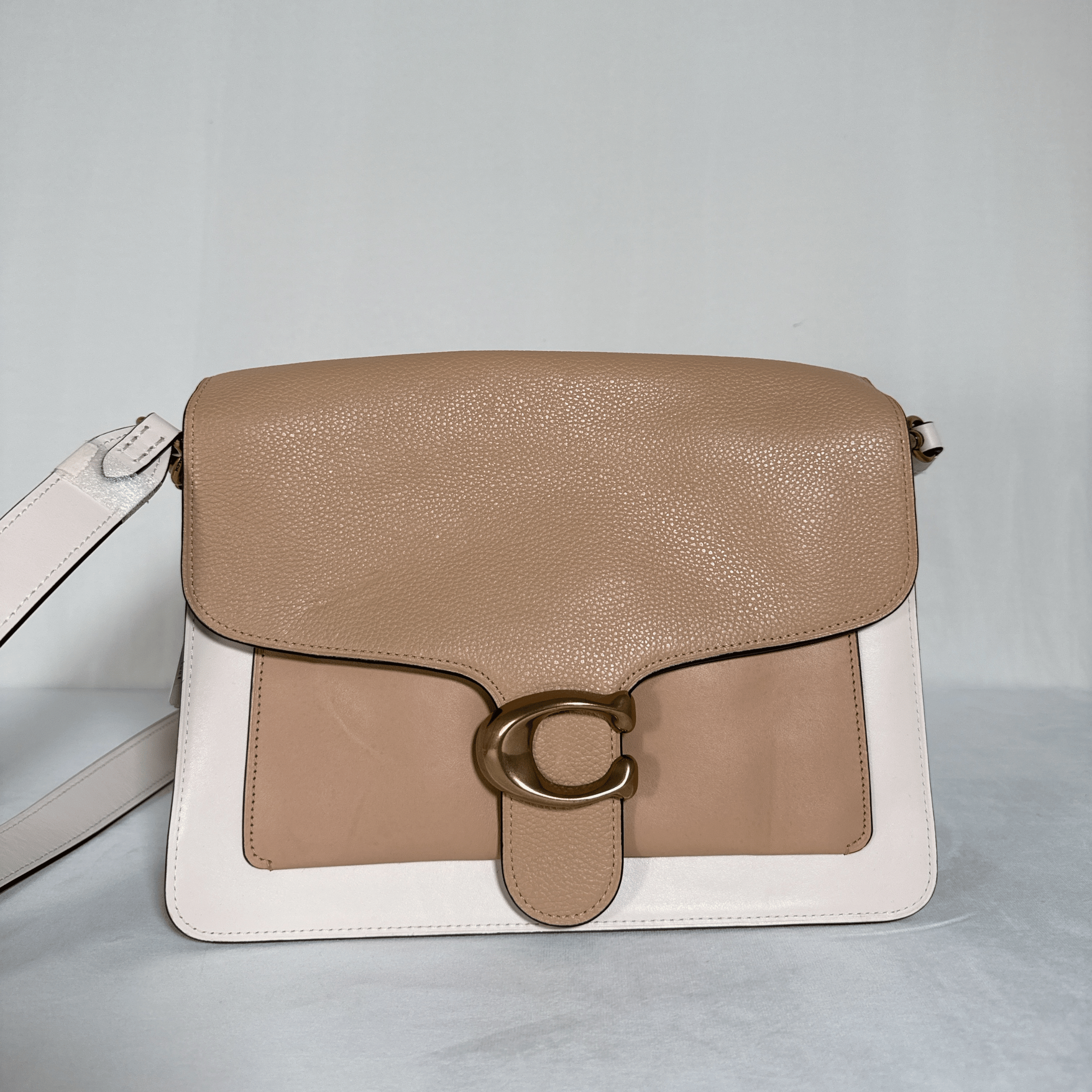 COACH - SAC TABBY - CUIR COLORBLOCK MIX MATIÈRES