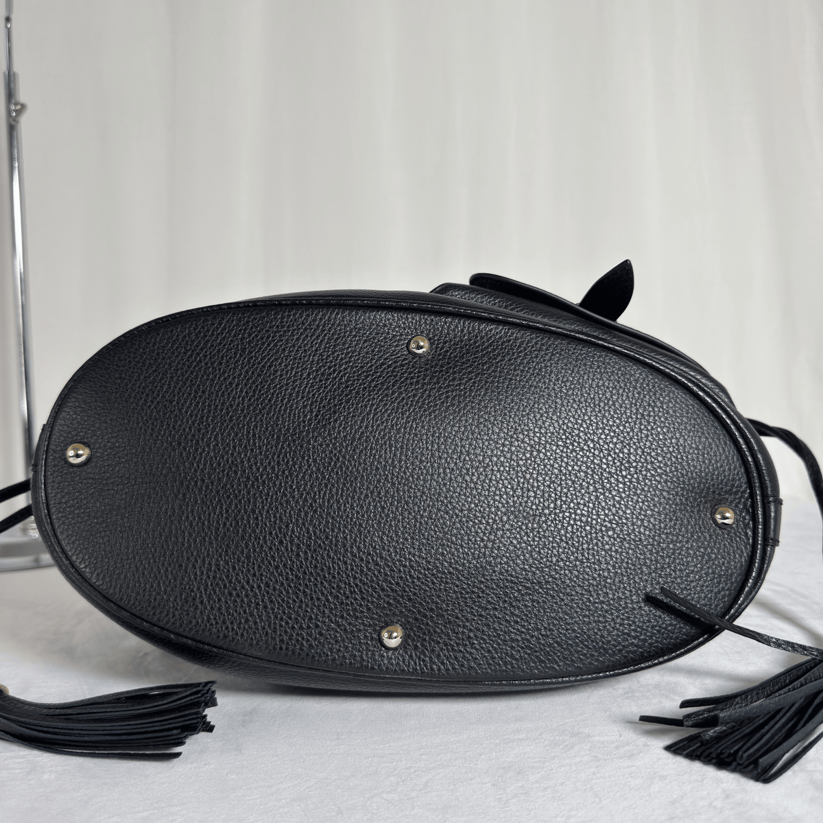 LANCEL - PREMIER FLIRT M - CUIR GRAINÉ NOIR - JAMAIS PORTE
