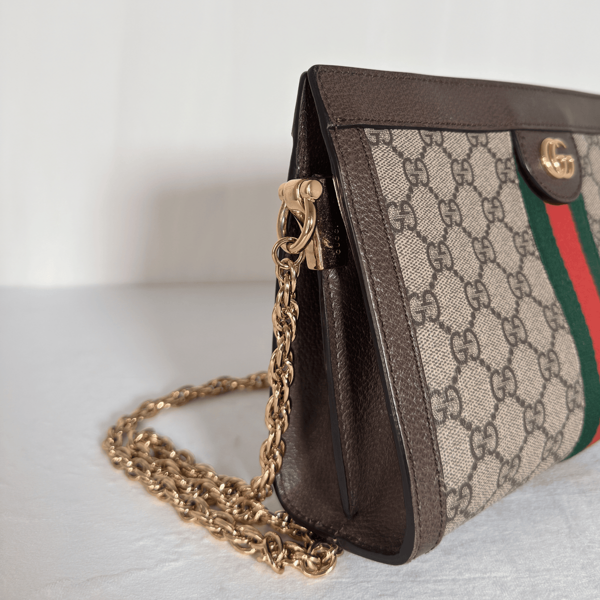 GUCCI - POCHETTE OPHIDIA A CHAINE MEDIUM - TOILE GG SUPREME