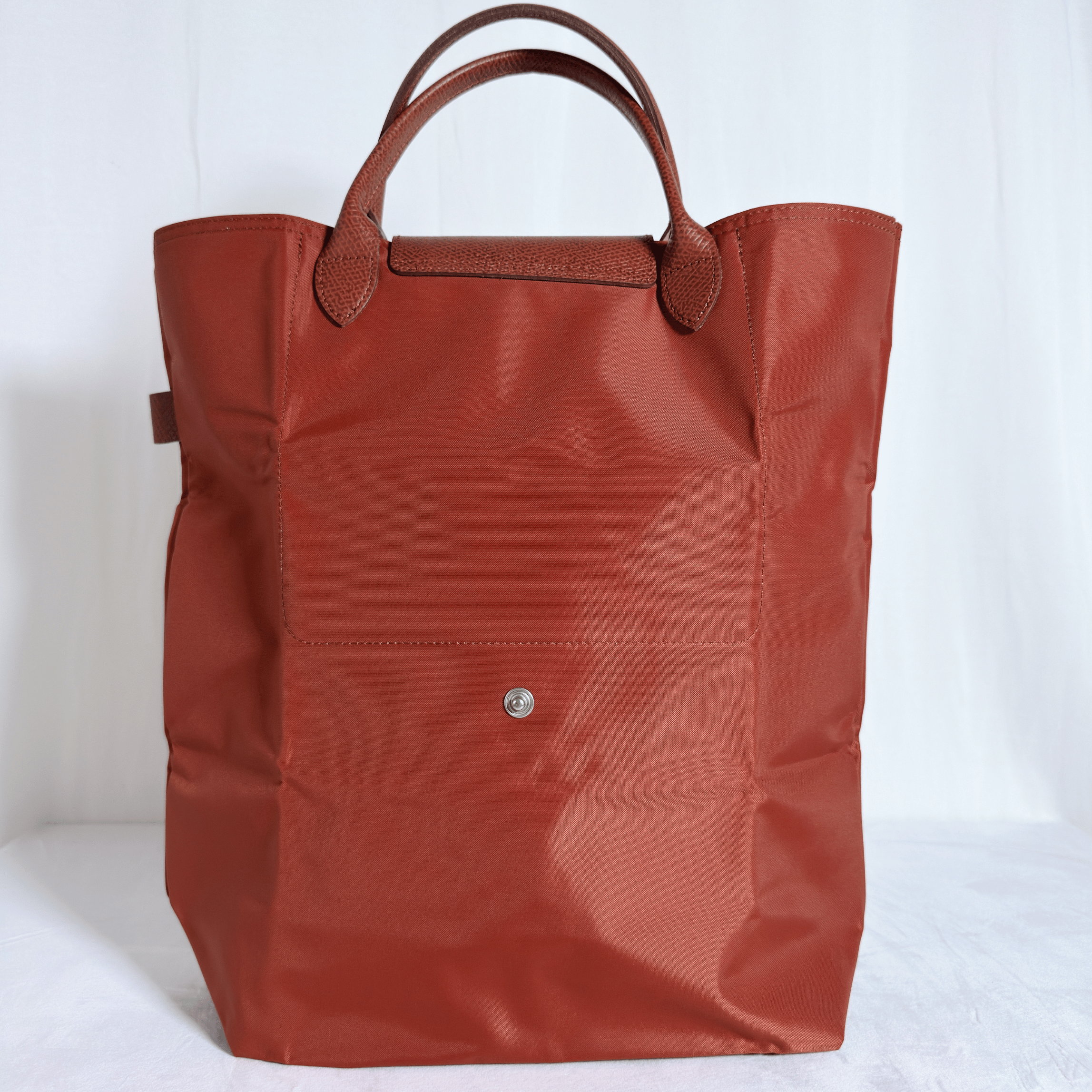 SAC CABAS LONGCHAMP LE PLIAGE ORIGINAL - TOILE TERRACOTTA / FORMAT VERTICAL