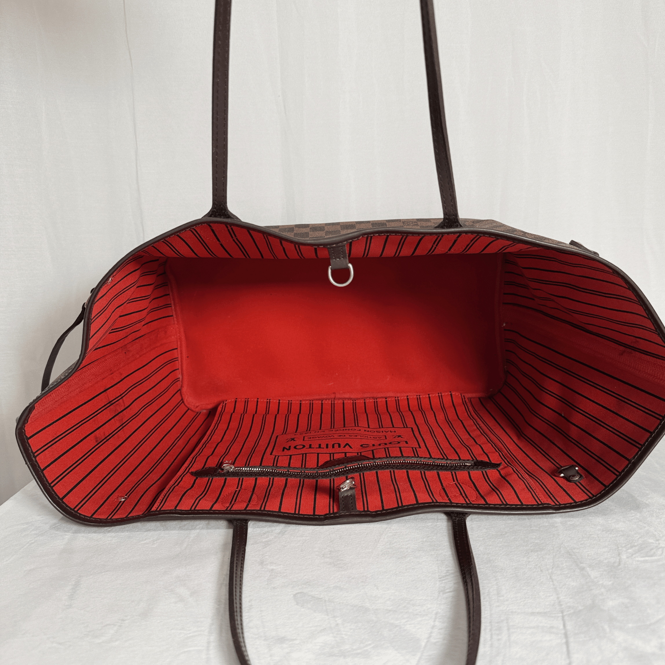 SAC LOUIS VUITTON NEVERFULL GM DAMIER EBENE - La Belle Boutique